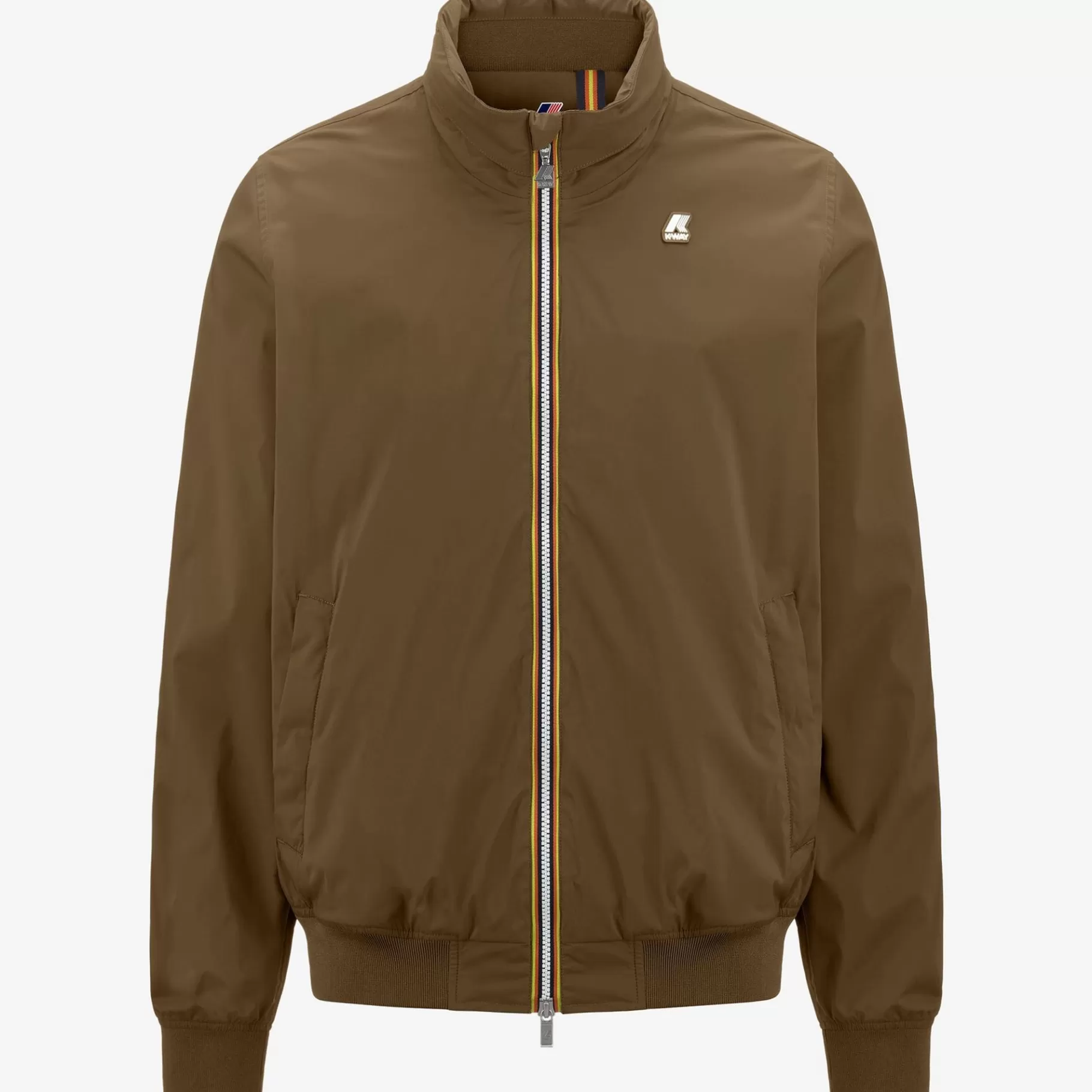 Short Jackets*K-WAY Amaurystretch Nylon Jersey - Jackets - Short - Man - Brown Corda