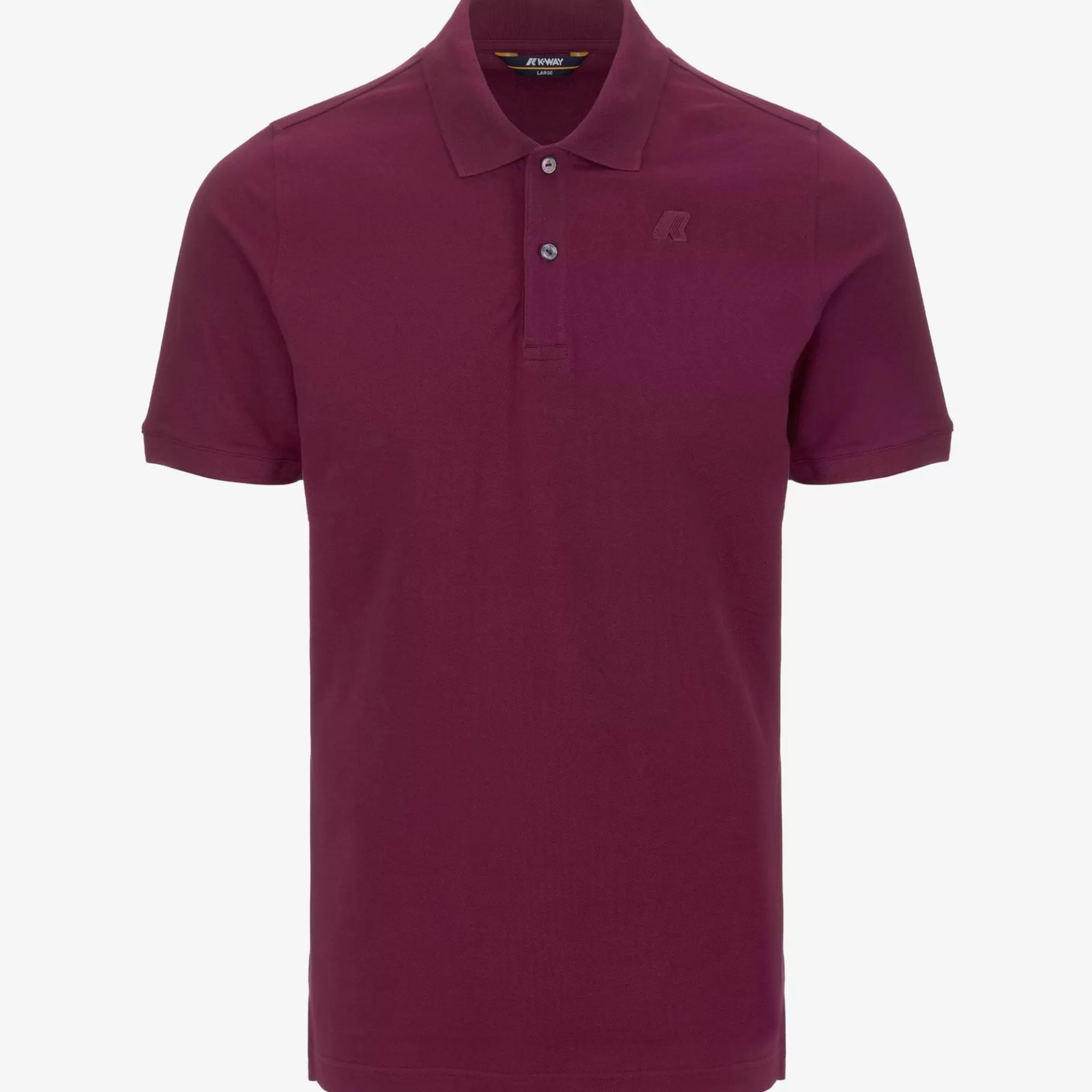 Polo Shirts*K-WAY Amedee Pique - Polo Shirts - Polo - Man - Red Dk