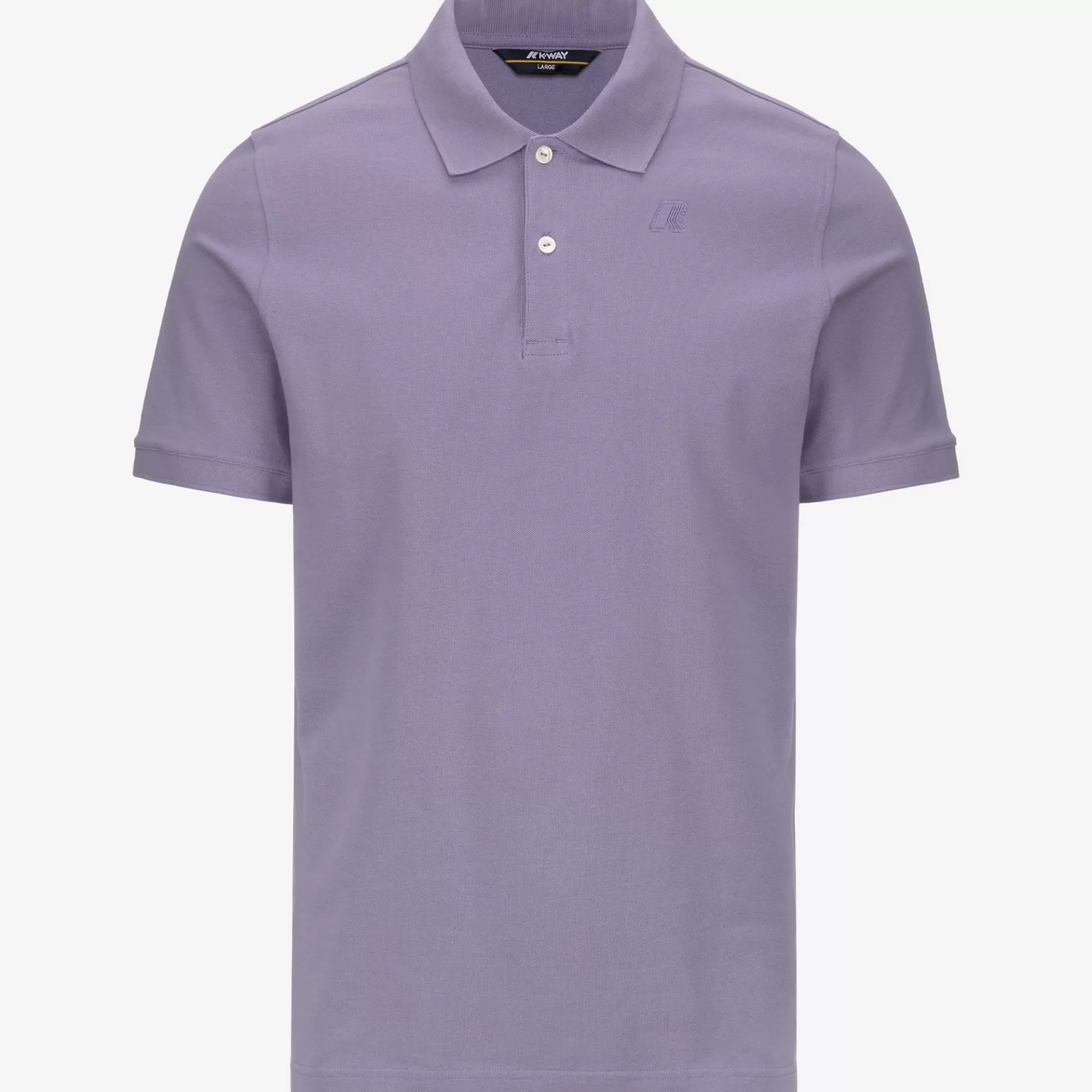 Polo Shirts*K-WAY Amedee Pique - Polo Shirts - Polo - Man - Violet Glicine