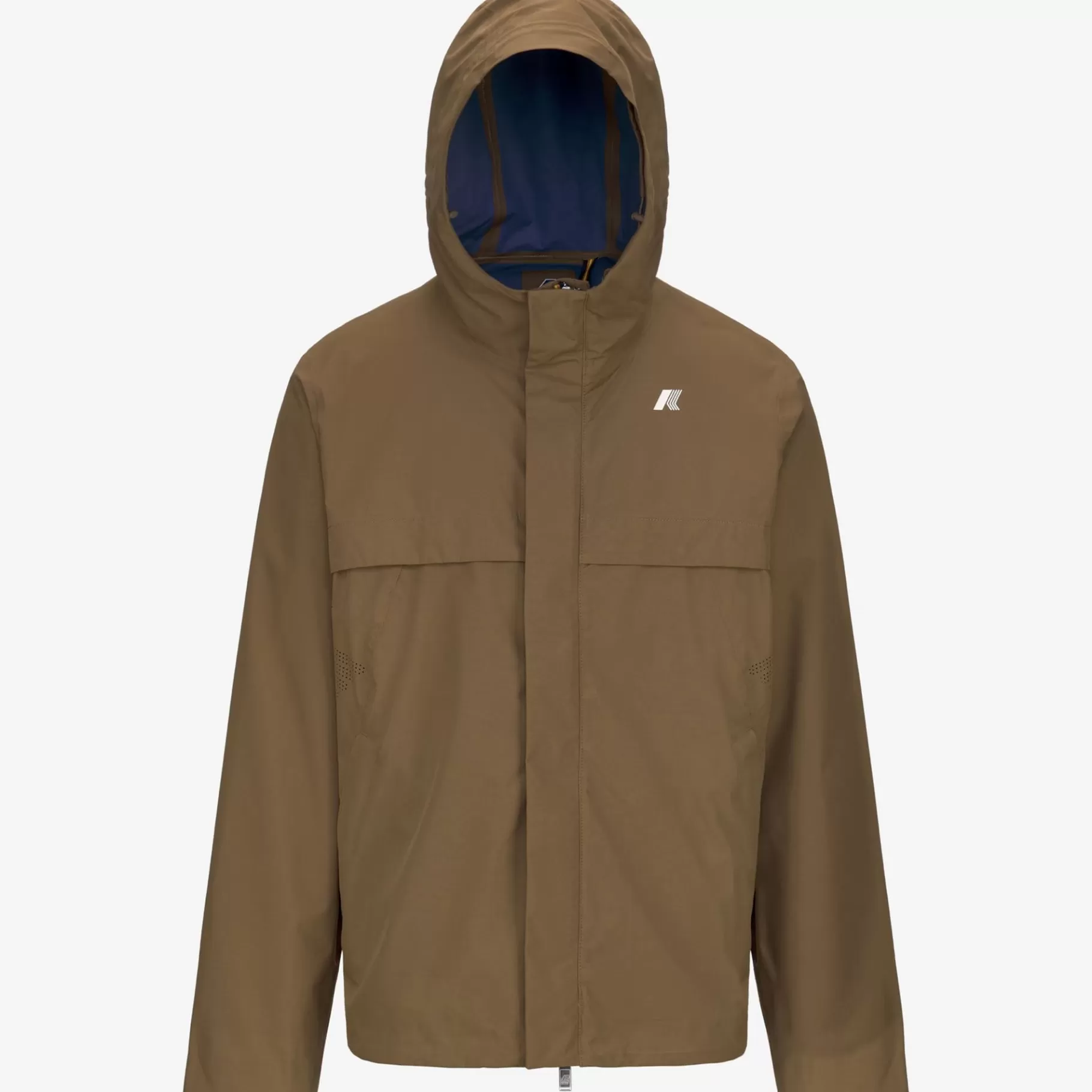 Short Jackets*K-WAY Arnaud Eco Sd Contrast - Jackets - Short - Man - Brown C-Blue F