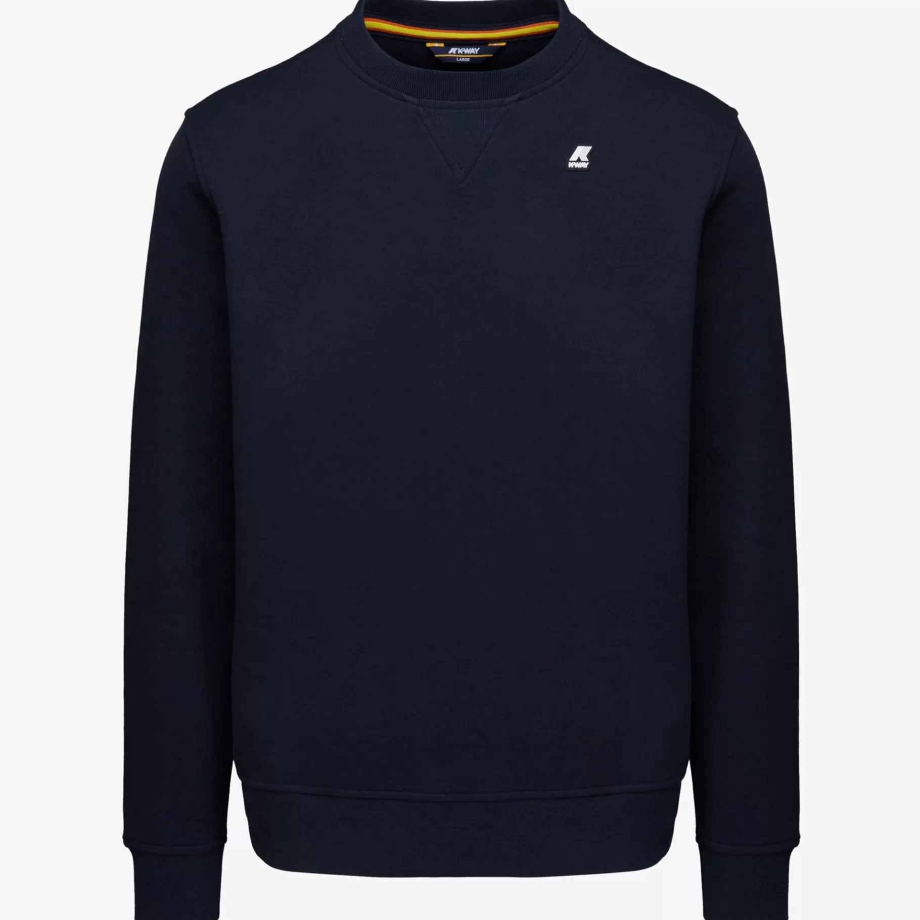 Hoodies And Sweaters*K-WAY Baptiste - Fleece - Jumper - Man - Blue Depth