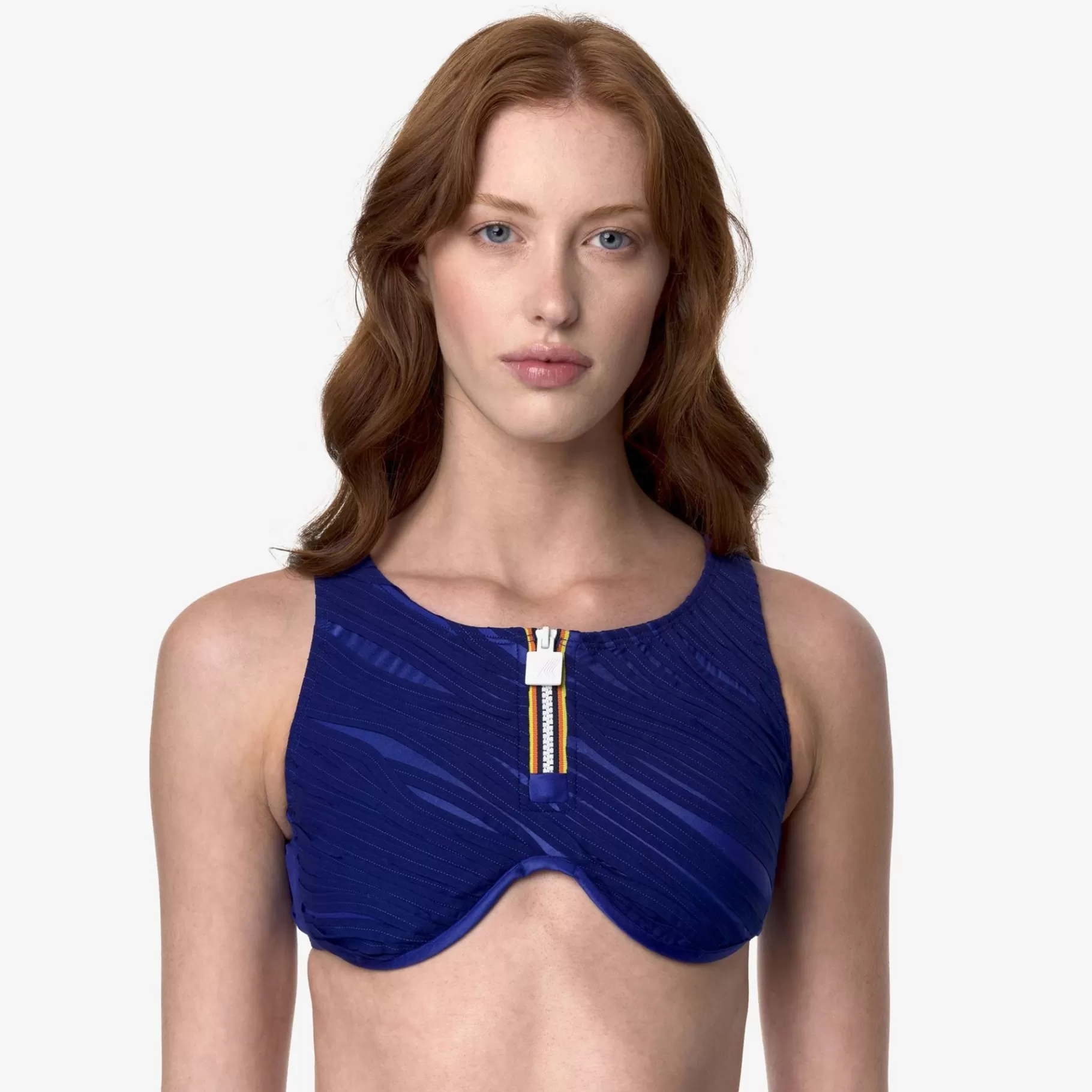 Swimwear*K-WAY Biny - Bathing Suits - Bra - Woman - Blue Surf
