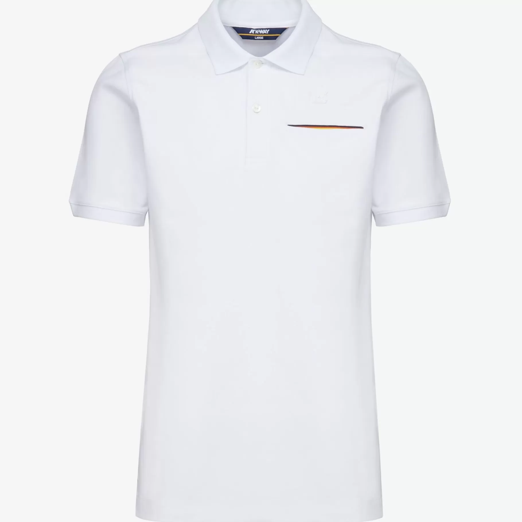 Polo Shirts*K-WAY Briac - Polo Shirts - Polo - Man - White