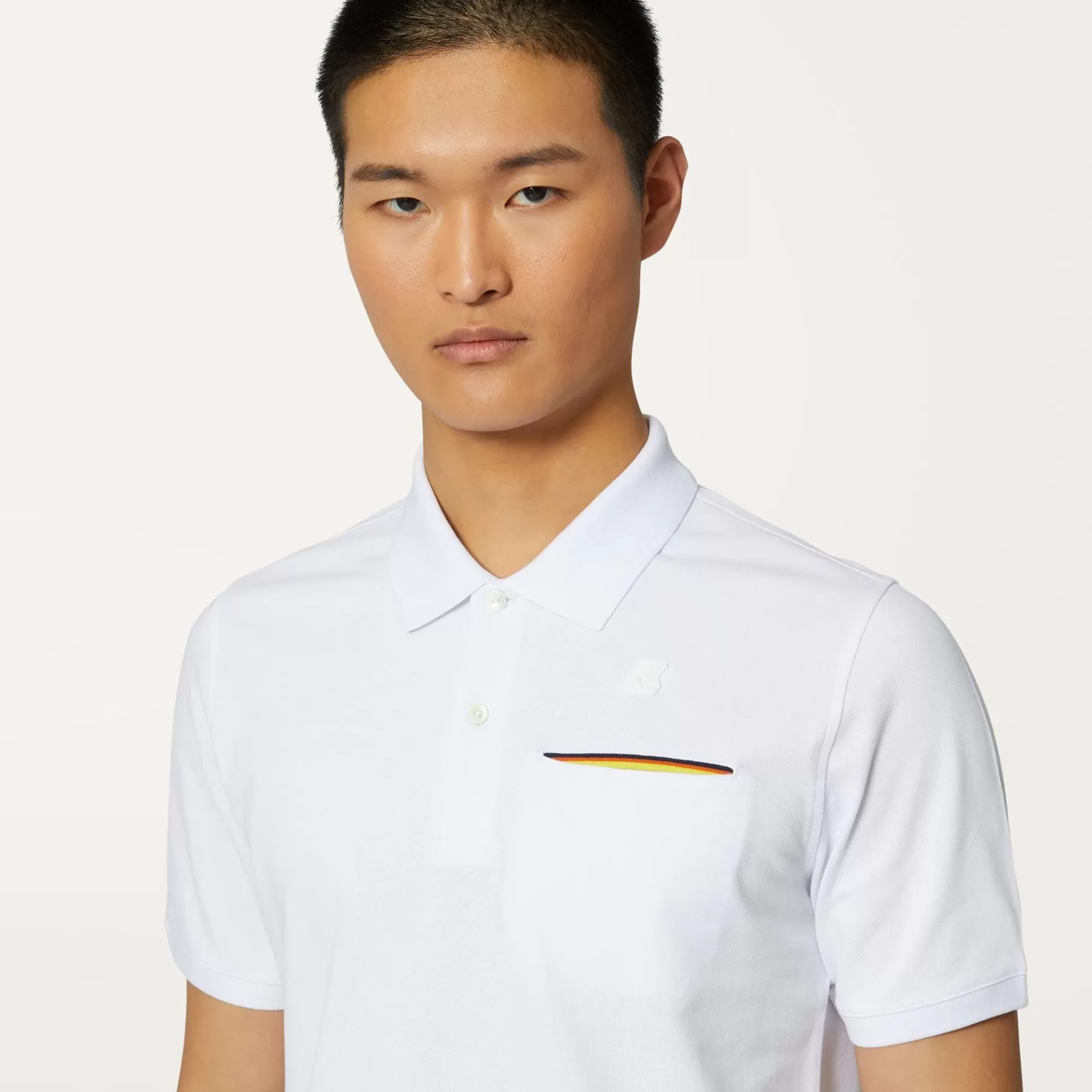 Polo Shirts*K-WAY Briac - Polo Shirts - Polo - Man - White
