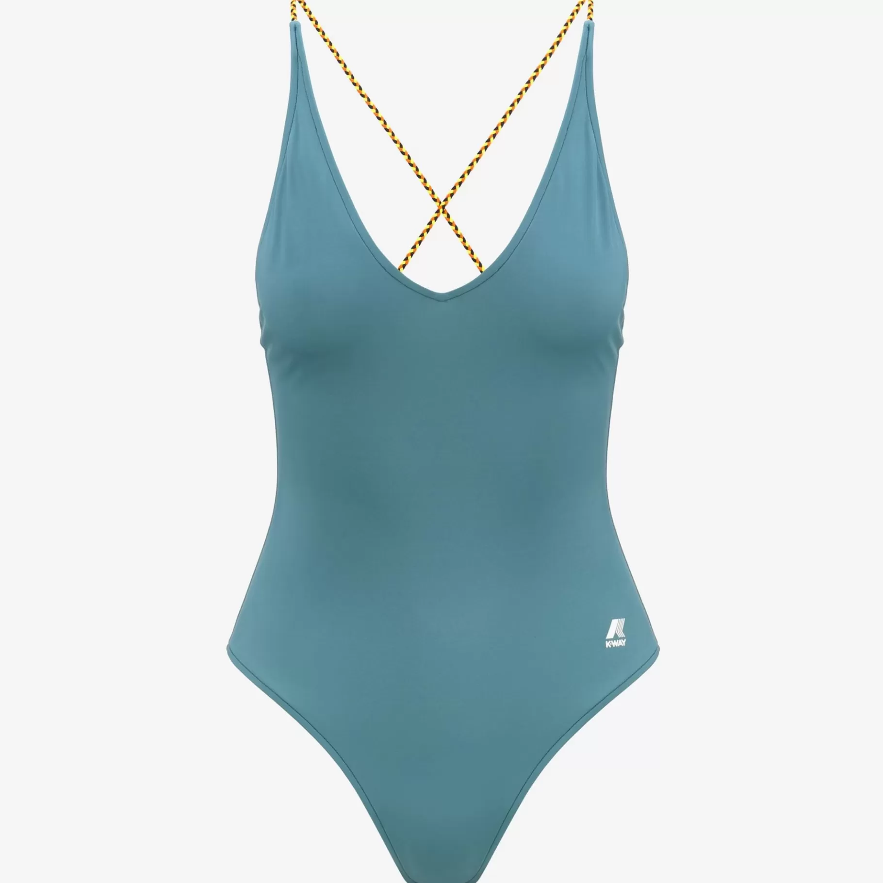 Swimwear*K-WAY Crosel - Bathing Suits - Swimsuit - Woman - Blue Greenish