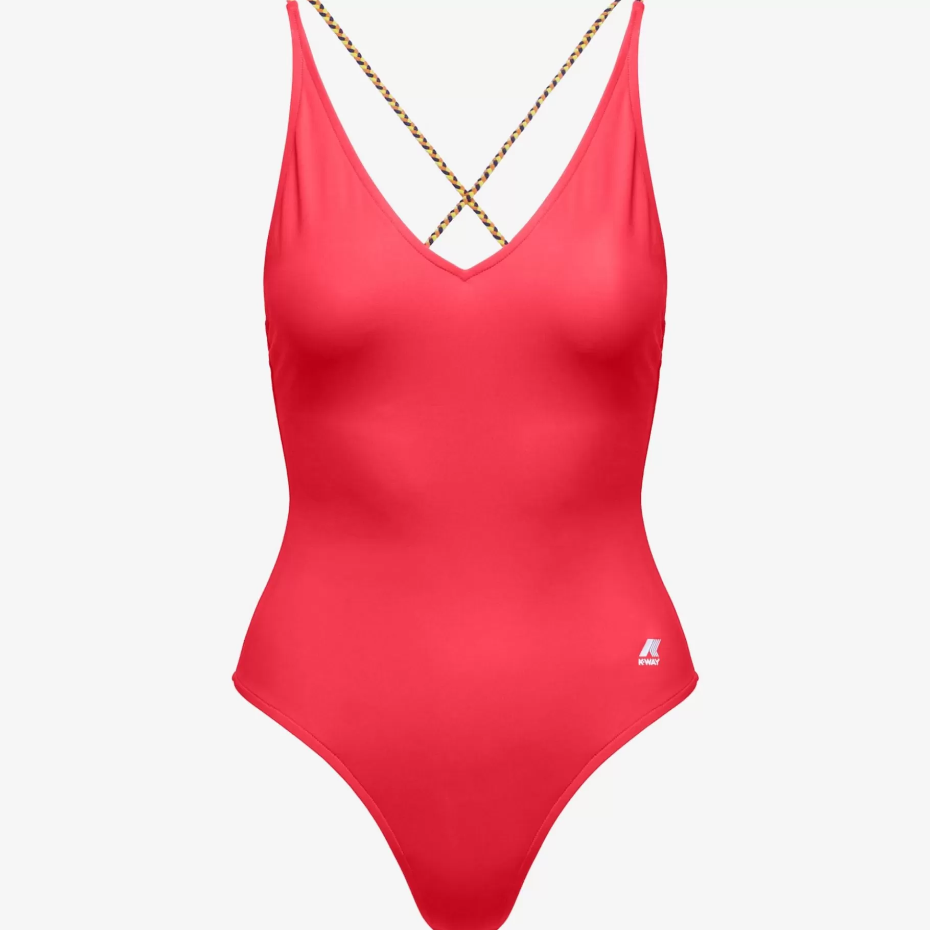 Swimwear*K-WAY Crosel - Bathing Suits - Swimsuit - Woman - Red Berry
