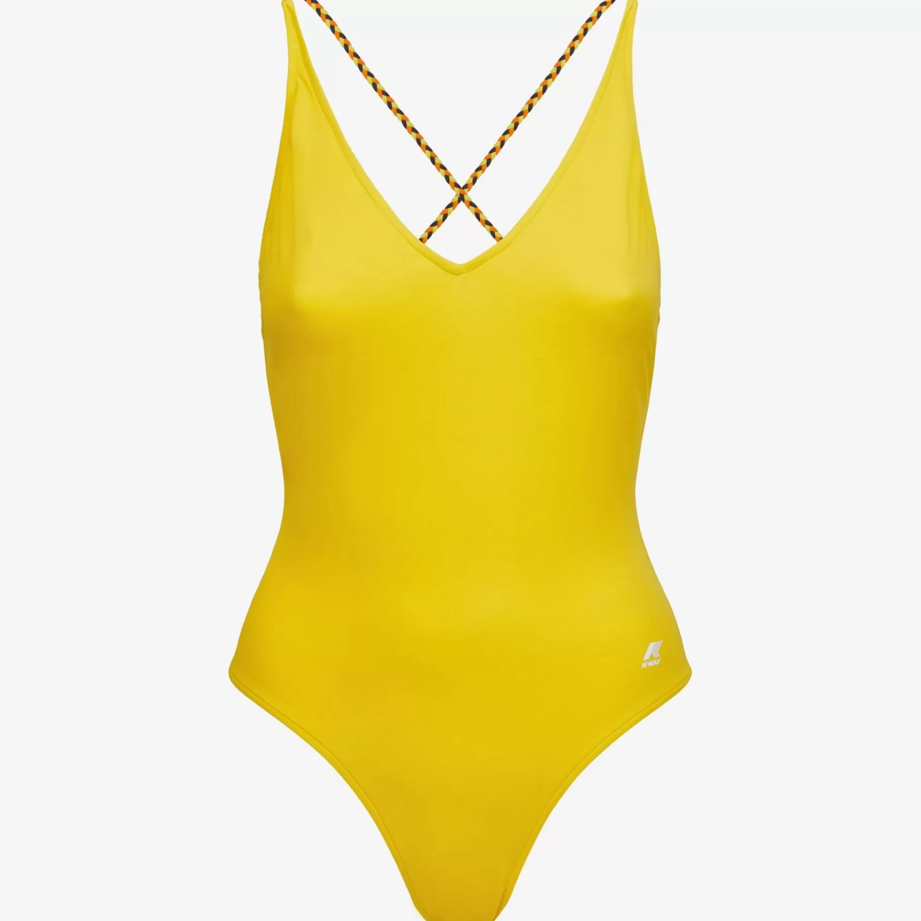Swimwear*K-WAY Crosel - Bathing Suits - Swimsuit - Woman - Yellow Sunstruck