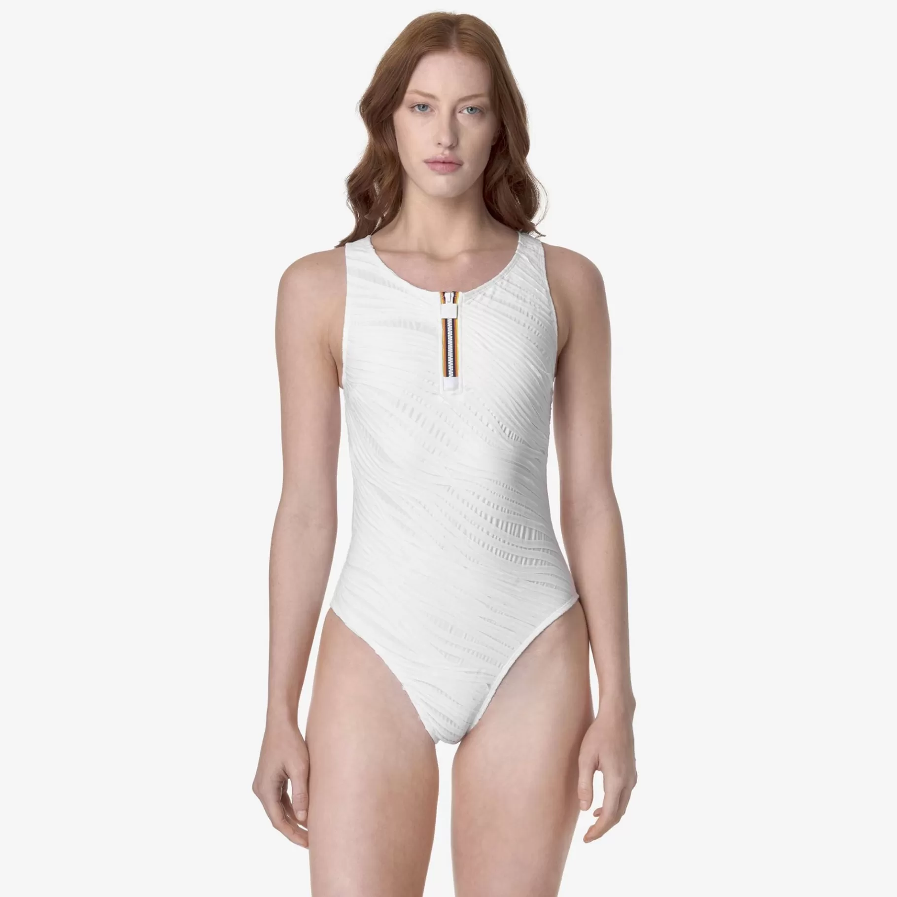 Swimwear*K-WAY Enty - Bathing Suits - Swimsuit - Woman - White
