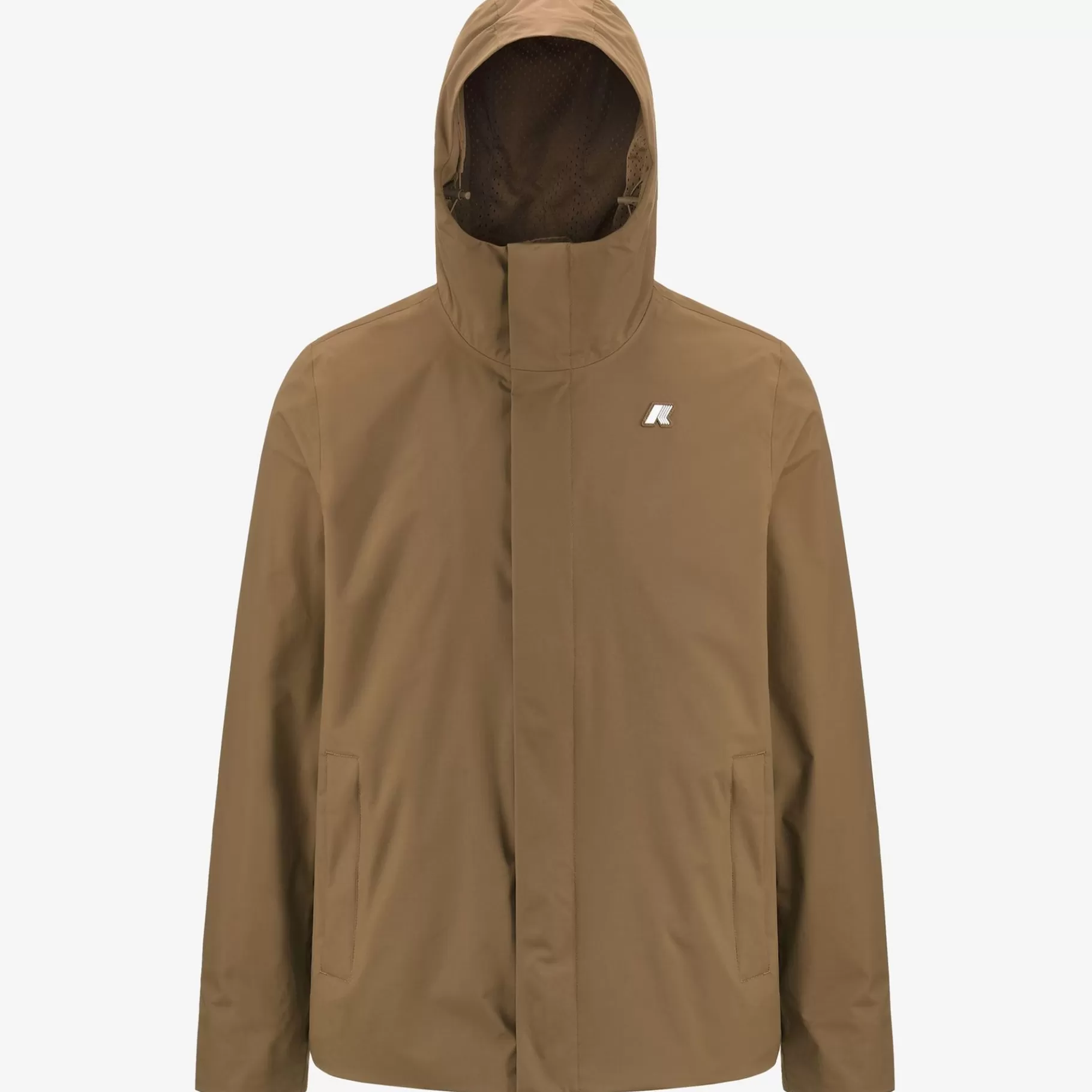 Short Jackets*K-WAY Jack Ottoman - Jackets - Short - Man - Brown Corda