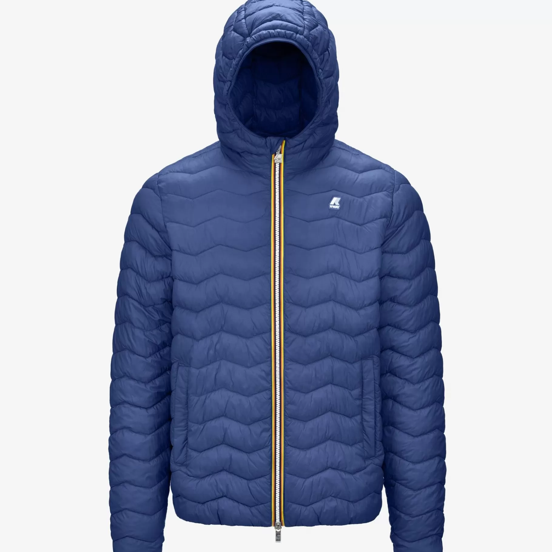 Short Jackets*K-WAY Jack Quilted Warm - Jackets - Short - Man - Blue Fiord