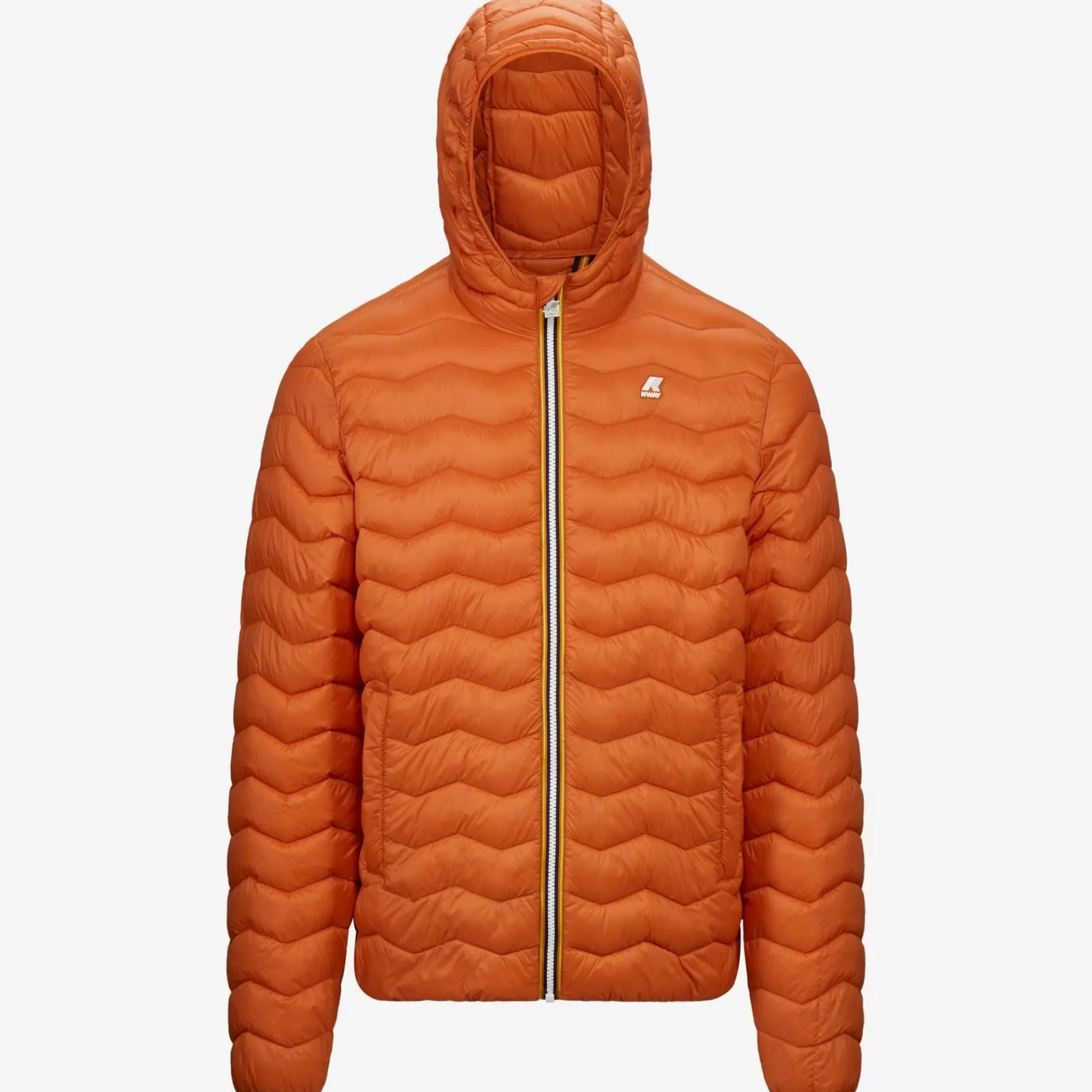 Short Jackets*K-WAY Jack Quilted Warm - Jackets - Short - Man - Orange Copper