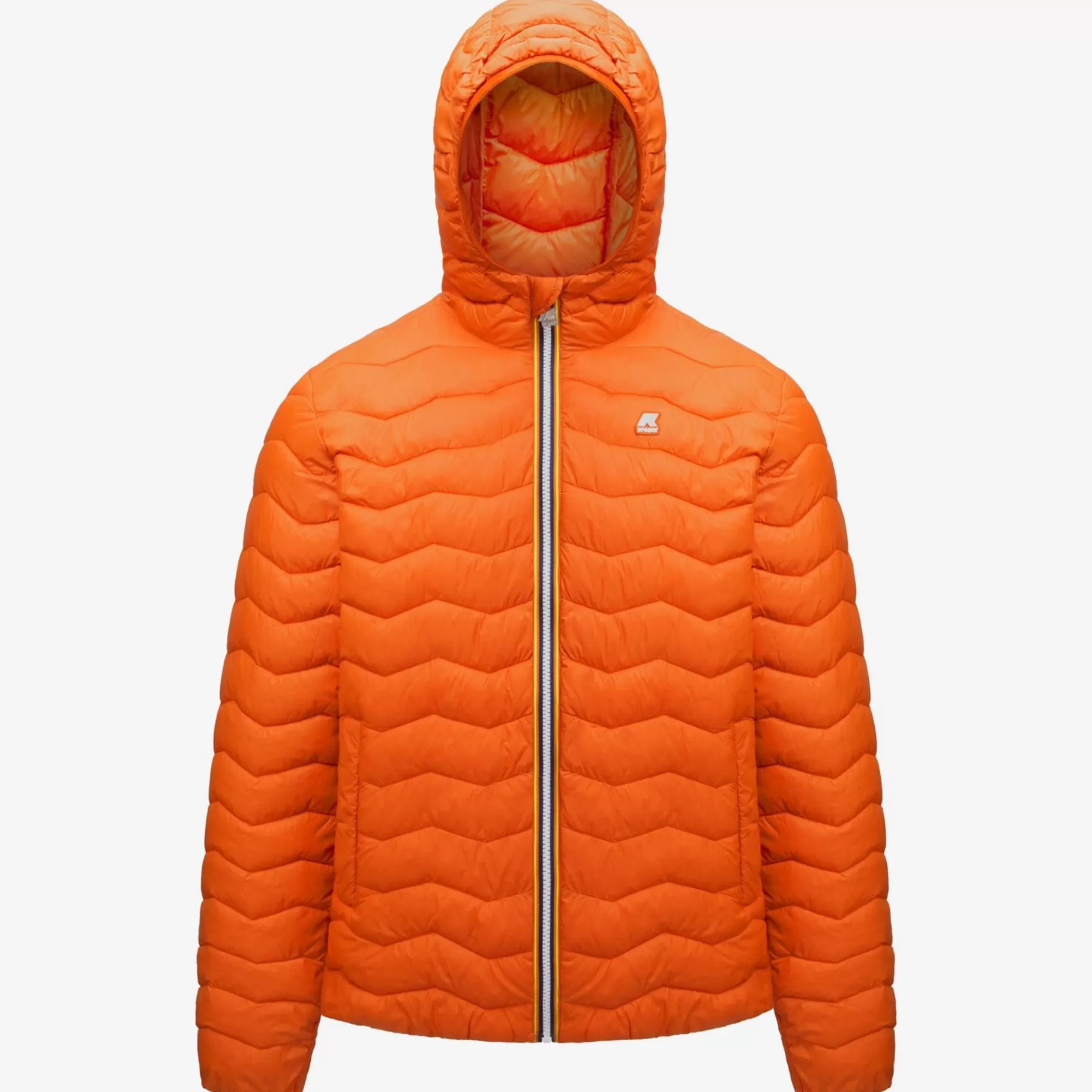 Short Jackets*K-WAY Jack Quilted Warm - Jackets - Short - Man - Orange Rust