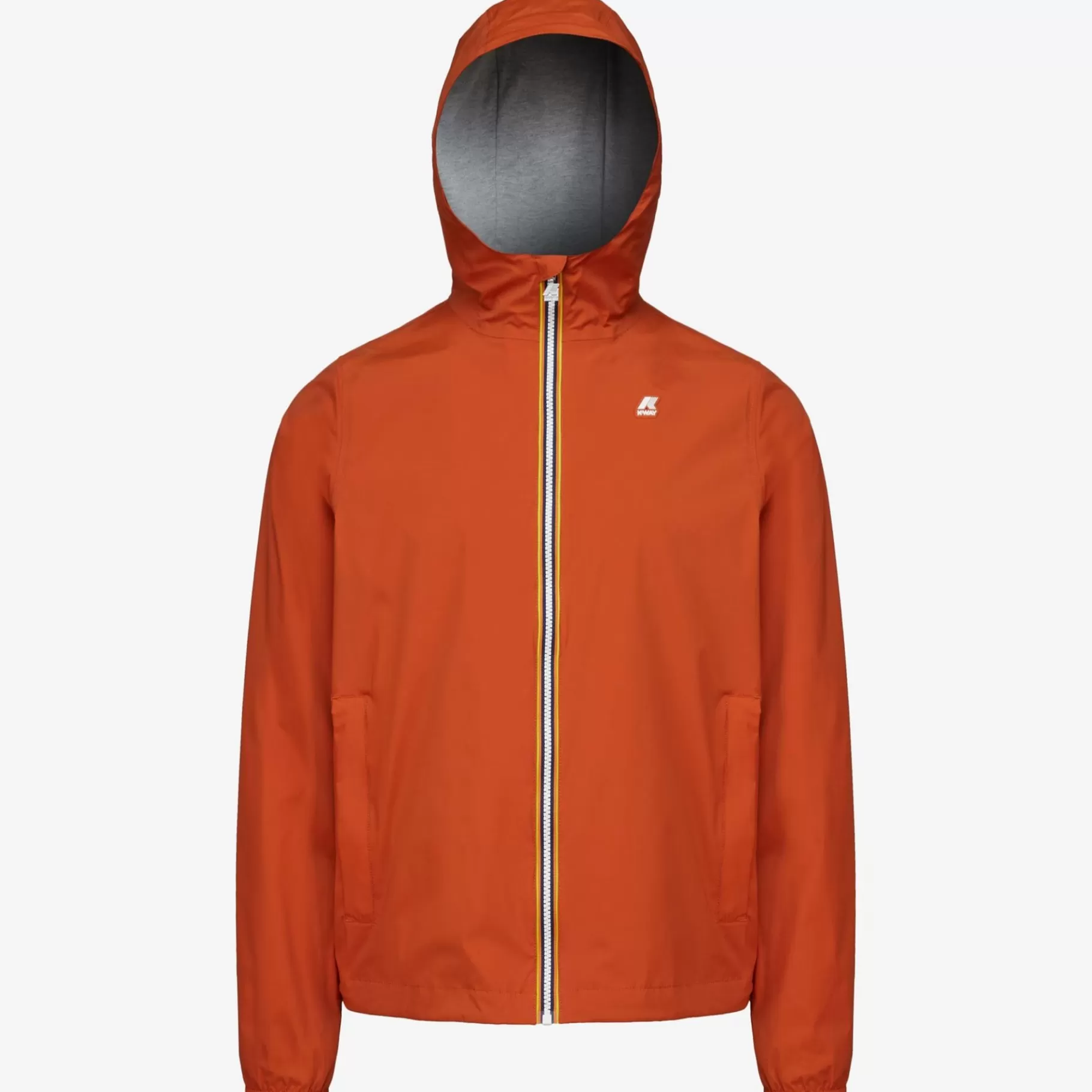 Short Jackets*K-WAY Jackstretch Nylon Jersey - Jackets - Short - Man - Orange Copper