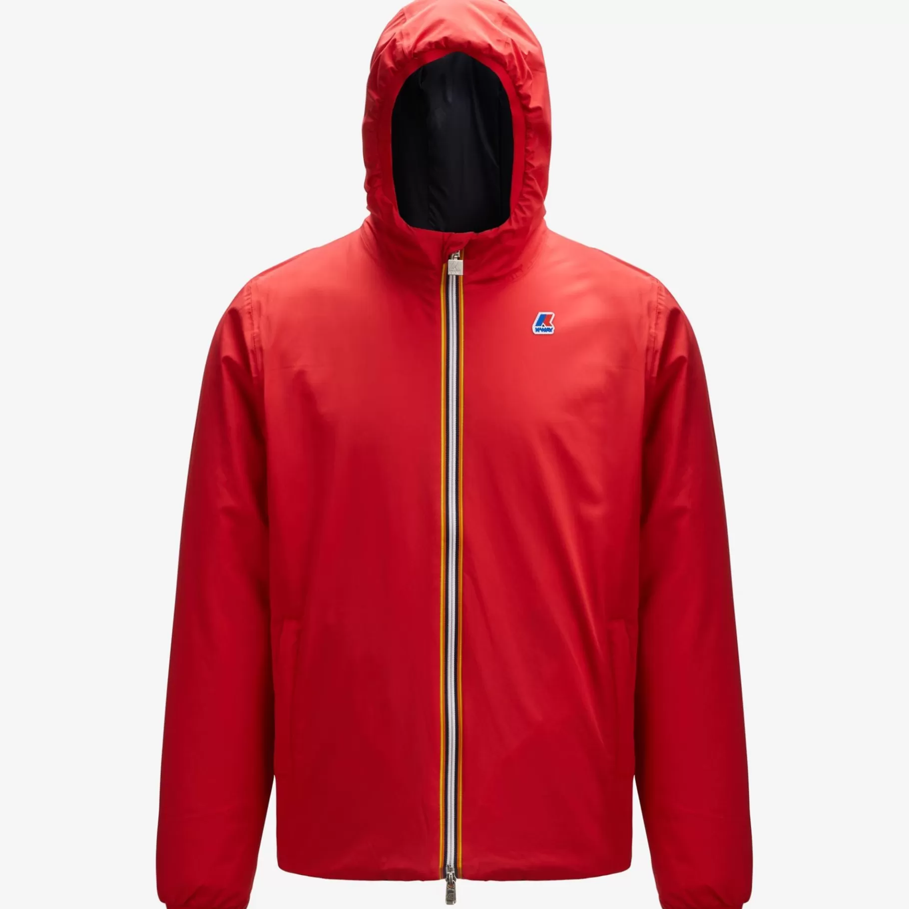 Short Jackets*K-WAY Jacques Warm Reversible - Jackets - Short - Man - Red-Blue Depth