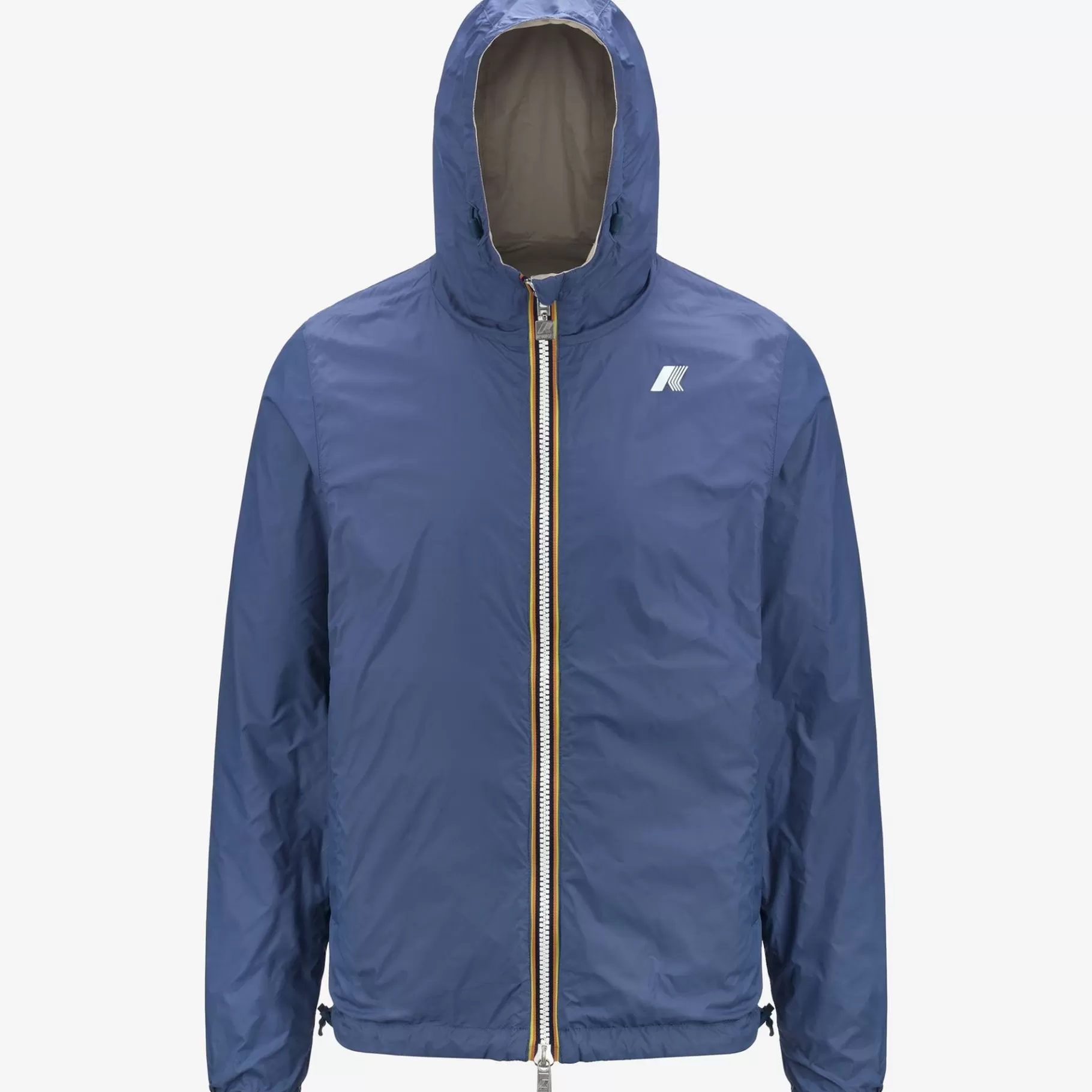 Short Jackets*K-WAY Jake Plus.2 Reversible - Jackets - Short - Man - Beige L-Blue F