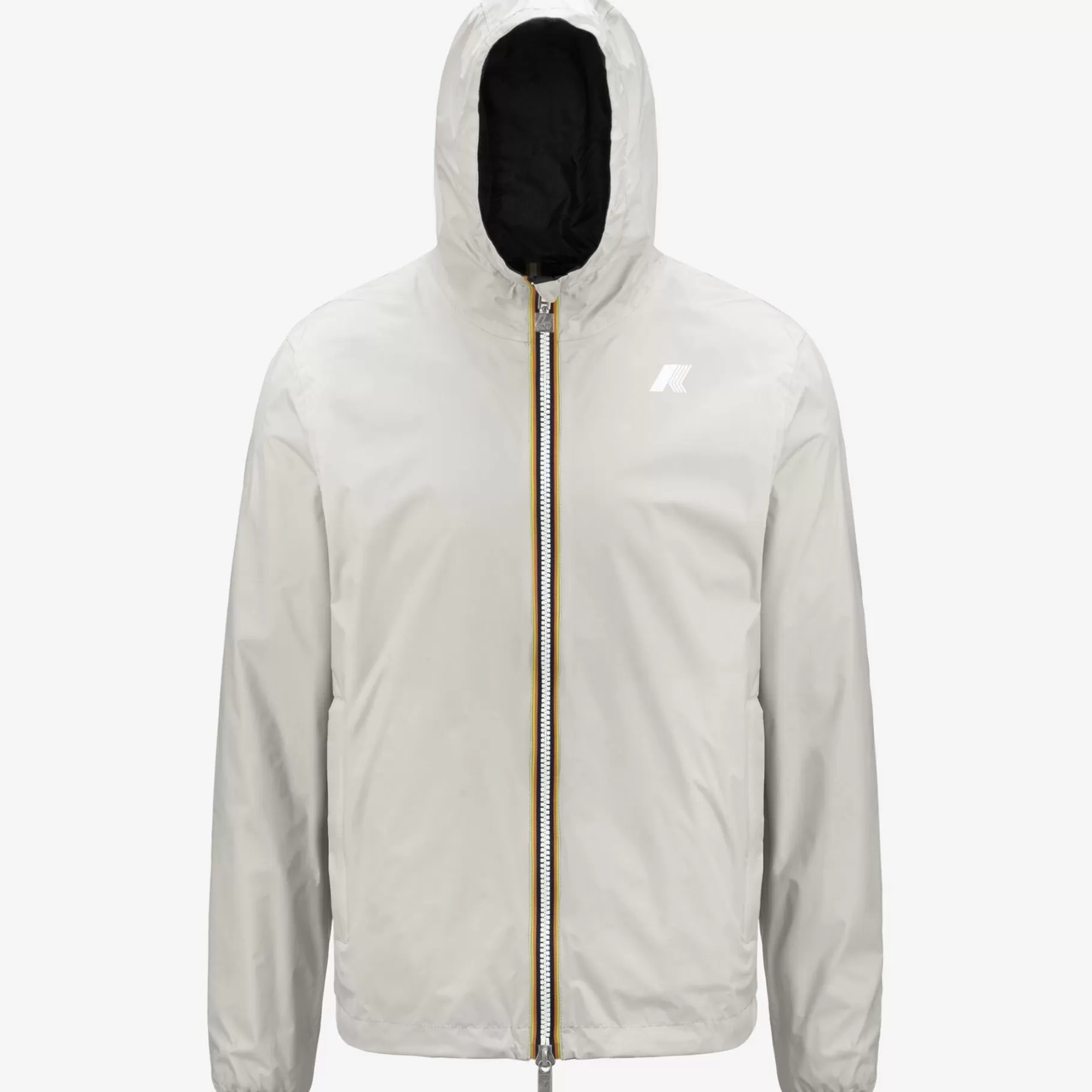 Short Jackets*K-WAY Jake Plus.2 Reversible - Jackets - Short - Man - Black P-Beige Lt