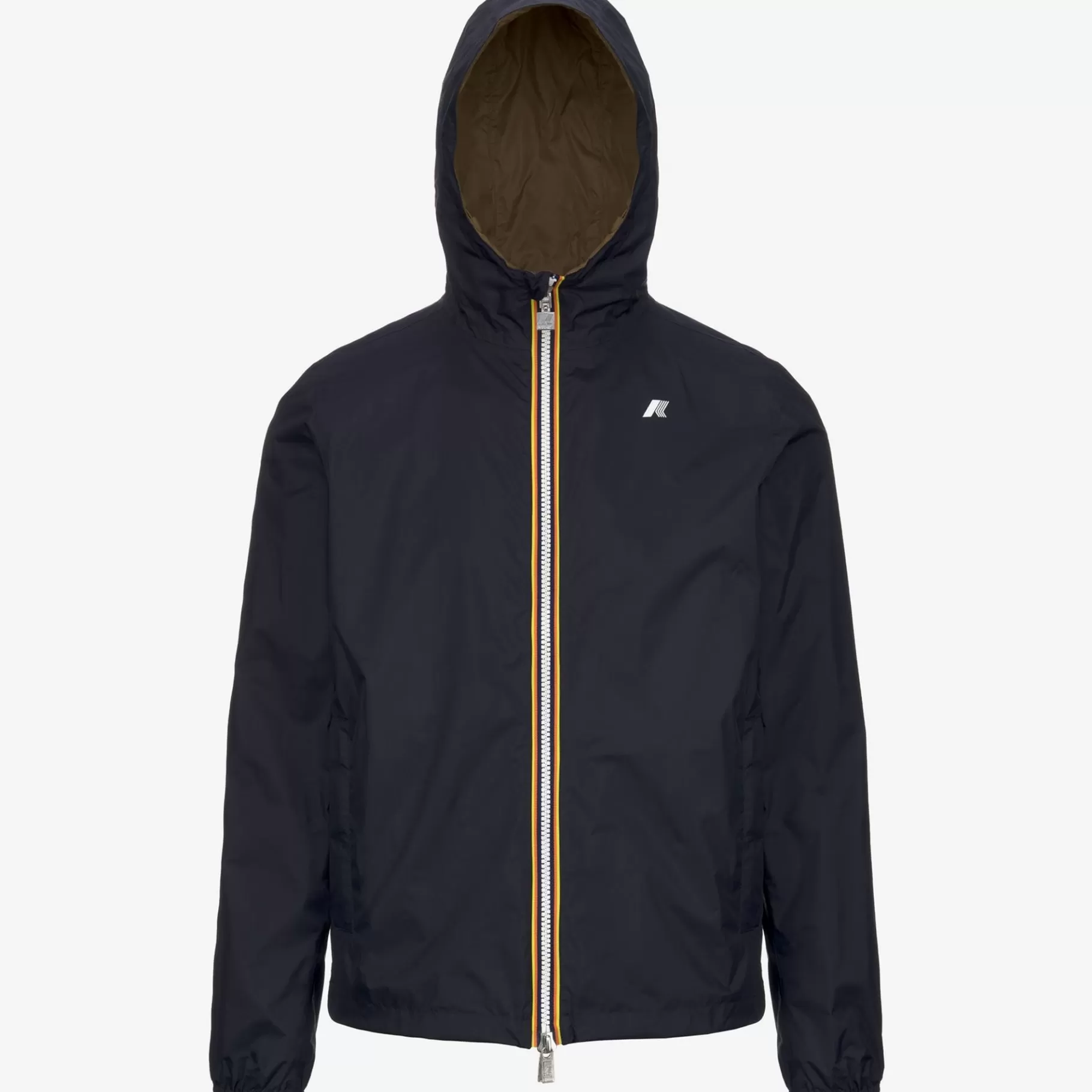 Short Jackets*K-WAY Jake Plus.2 Reversible - Jackets - Short - Man - Blue D-Brown C
