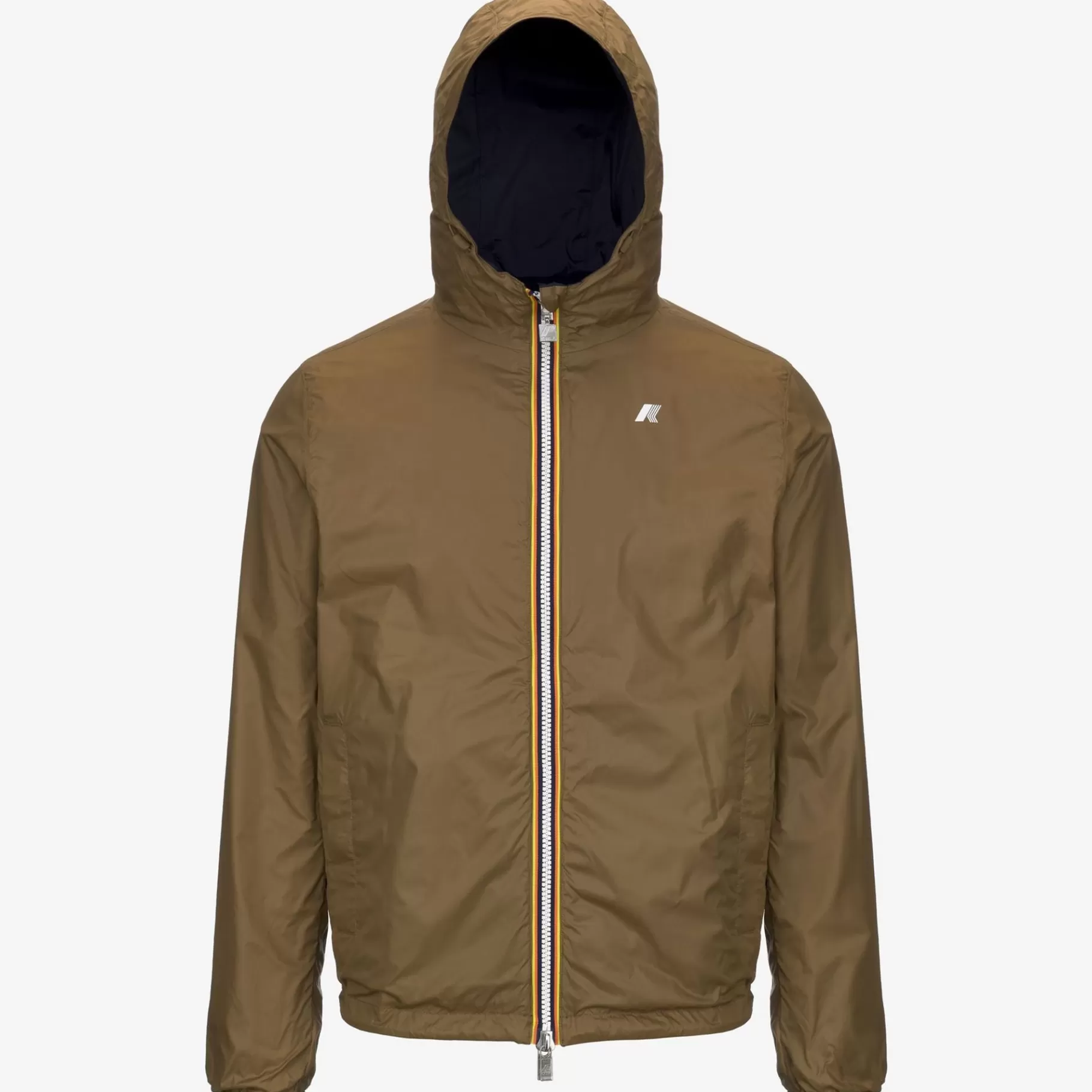 Short Jackets*K-WAY Jake Plus.2 Reversible - Jackets - Short - Man - Blue D-Brown C