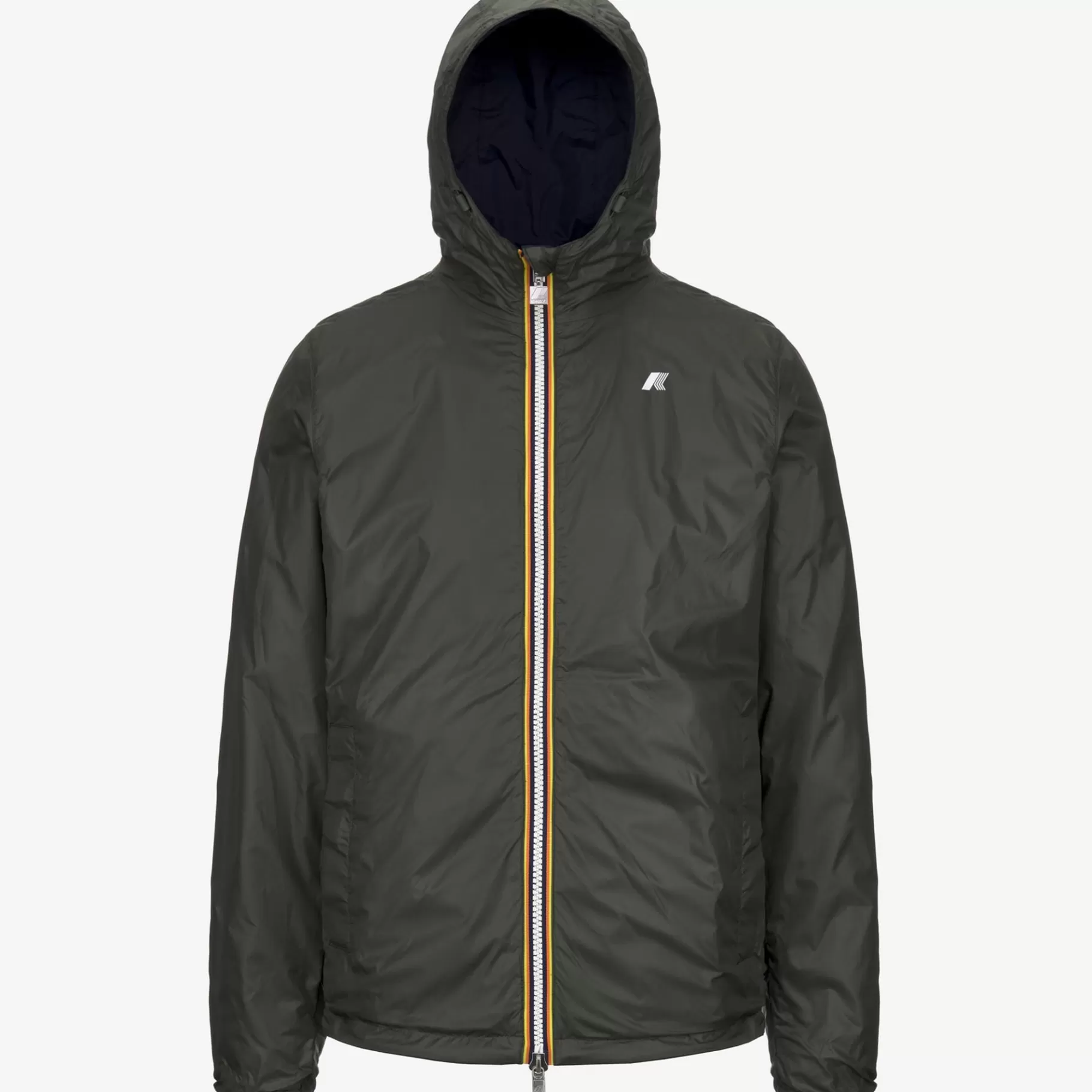 Short Jackets*K-WAY Jake Plus.2 Reversible - Jackets - Short - Man - Blue D-Green B