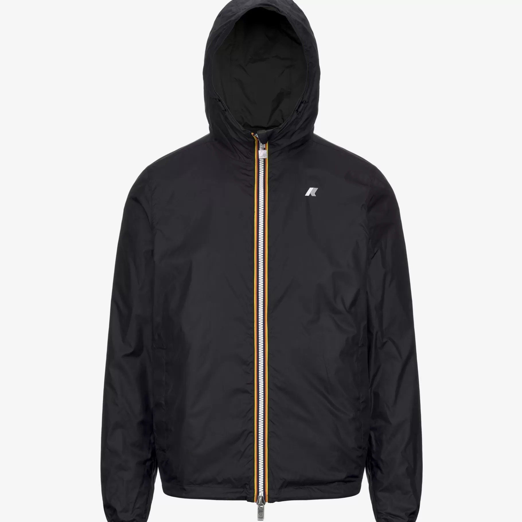 Short Jackets*K-WAY Jake Plus.2 Reversible - Jackets - Short - Man - Green Blackish-Black Pure