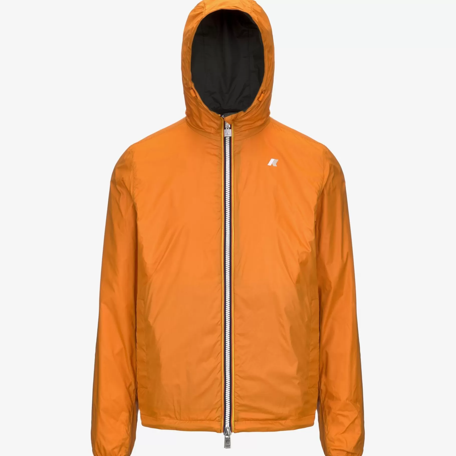 Short Jackets*K-WAY Jake Plus.2 Reversible - Jackets - Short - Man - Green B-Orange M