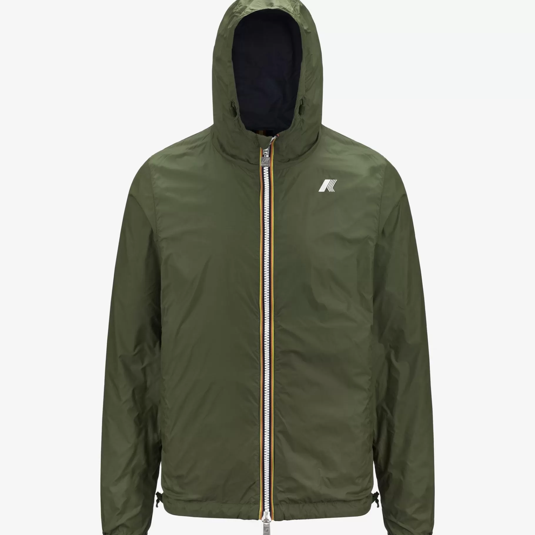 Short Jackets*K-WAY Jake Plus.2 Reversible - Jackets - Short - Man - Green C-Blue D
