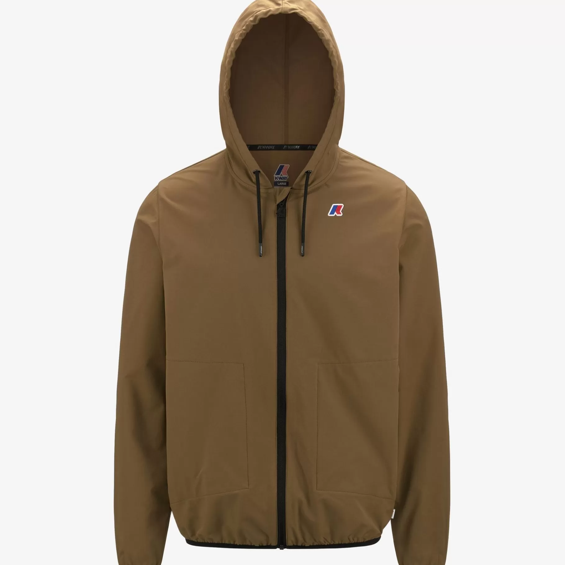 Hoodies And Sweaters*K-WAY Jourdain Travel - Fleece - Jacket - Unisex - Brown Corda