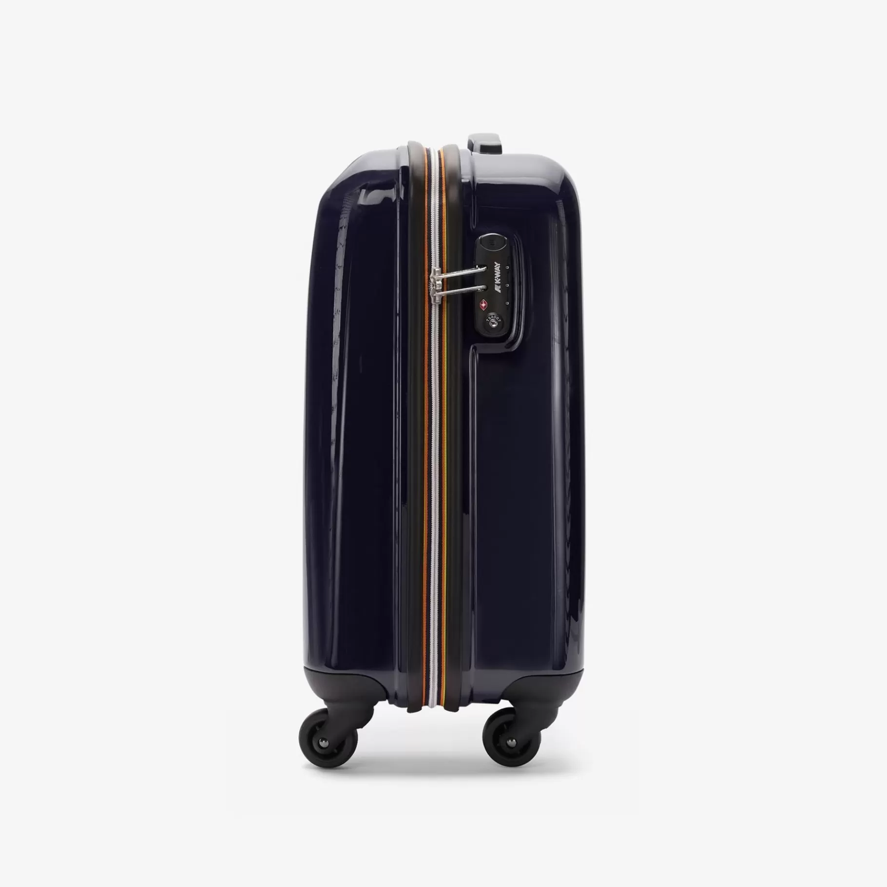 Suitcases*K-WAY System Mini Trolley - Luggage Bags - Trolley - Unisex - Blue Royal-Black Torba
