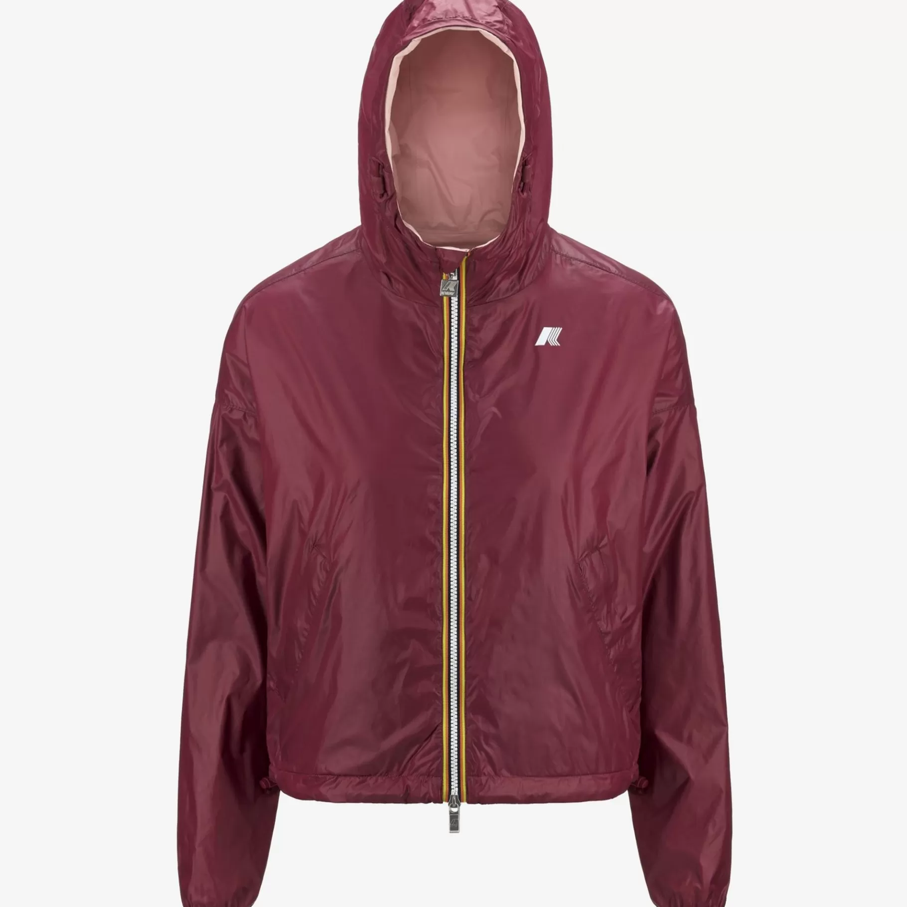 Short Jackets*K-WAY Laurette Plus.2 Reversible - Jackets - Short - Woman - Pink Gardenia-Red Dk