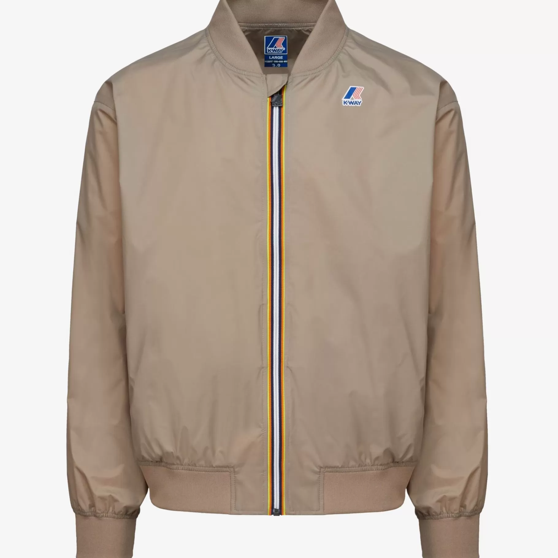 Le Vrai Classic*K-WAY Le Vrai 3.0 Amauren - Jackets - Short - Unisex - Beige Taupe