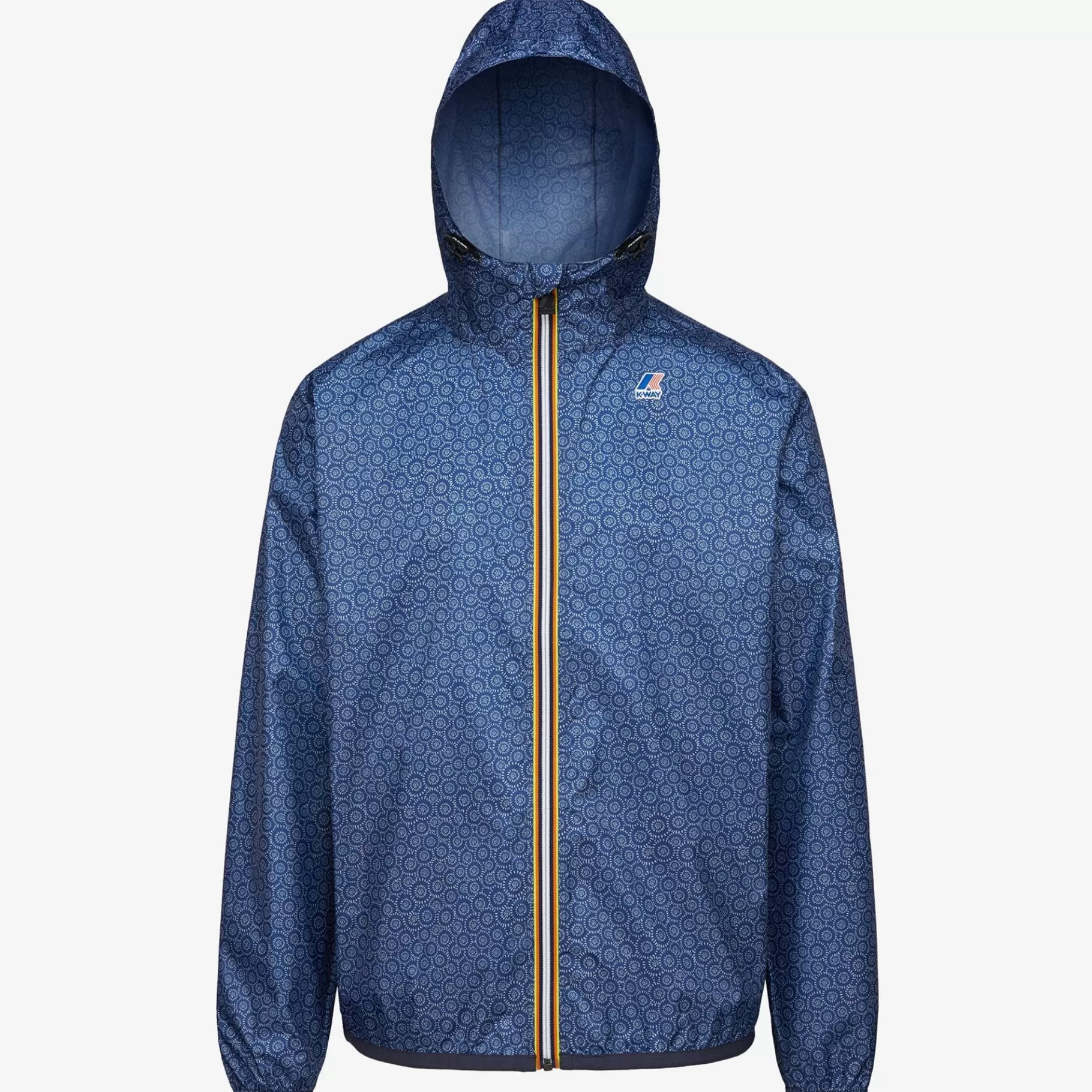 Coats And Long Jackets*K-WAY Le Vrai 3.0 Claude Graphic - Jackets - Mid - Unisex - Circle Indigo S