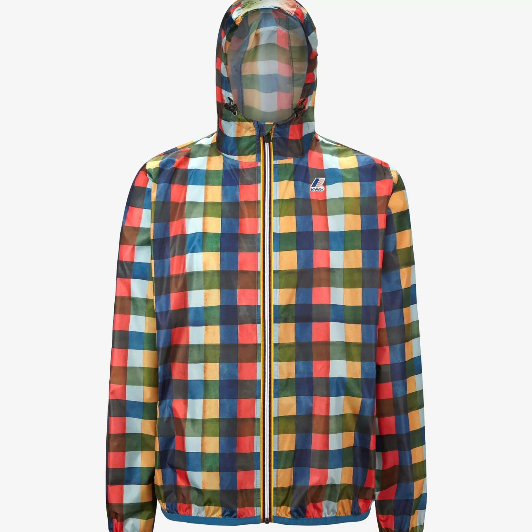 Coats And Long Jackets*K-WAY Le Vrai 3.0 Claude Graphic - Jackets - Mid - Unisex - Vichy Big