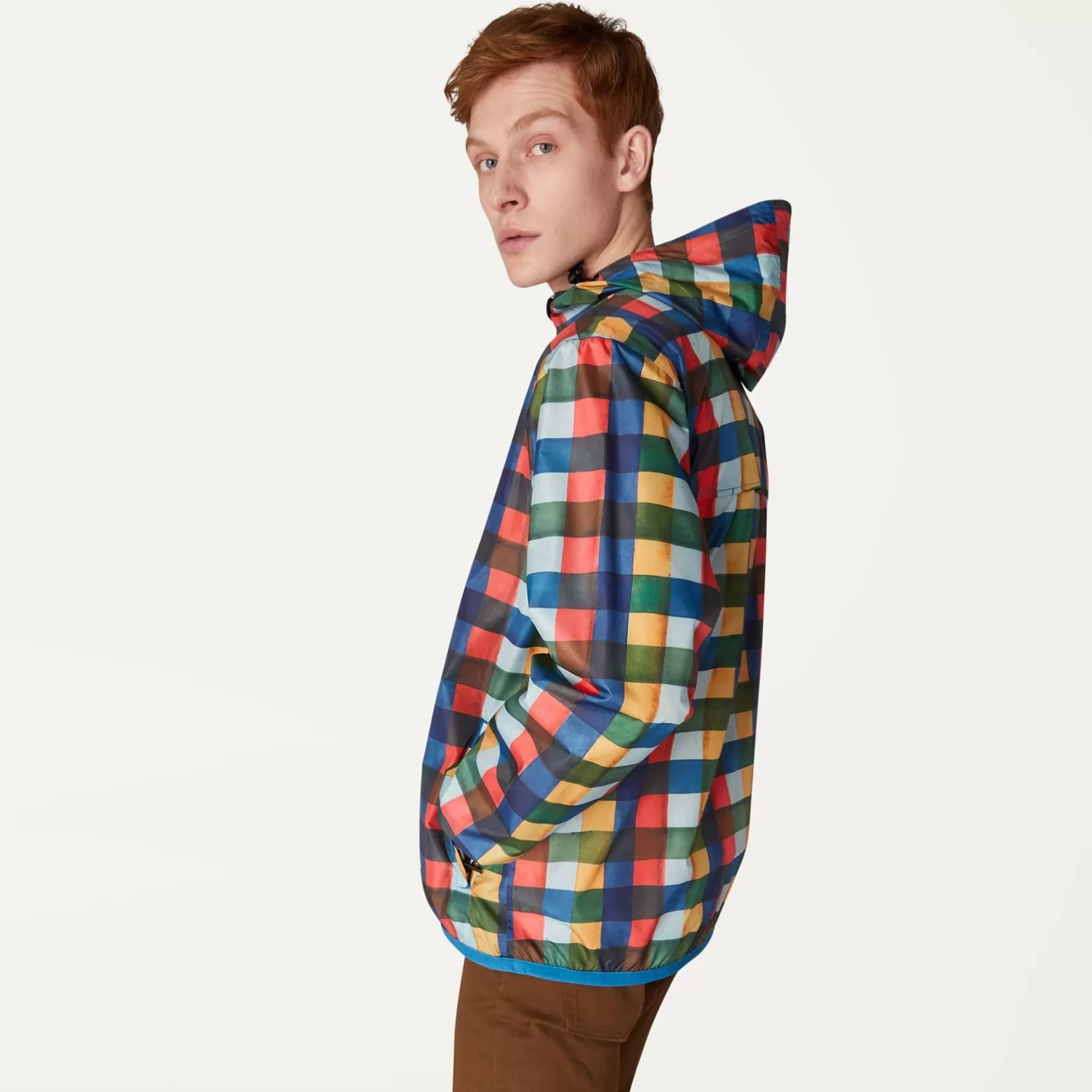 Coats And Long Jackets*K-WAY Le Vrai 3.0 Claude Graphic - Jackets - Mid - Unisex - Vichy Big