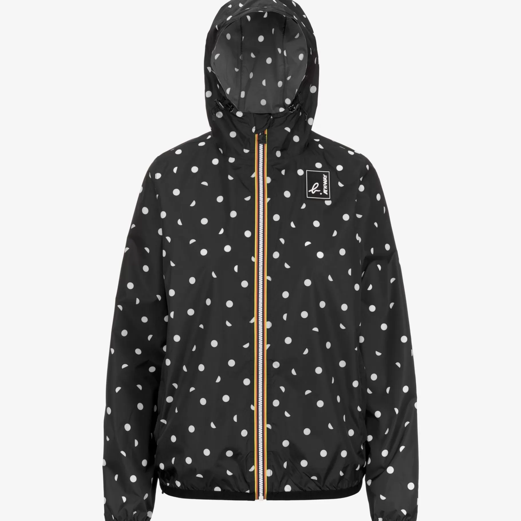 Coats And Long Jackets*K-WAY Le Vrai 3.0 Claude Graphic Agnes B - Jackets - Mid - Unisex - Ad Half Dots