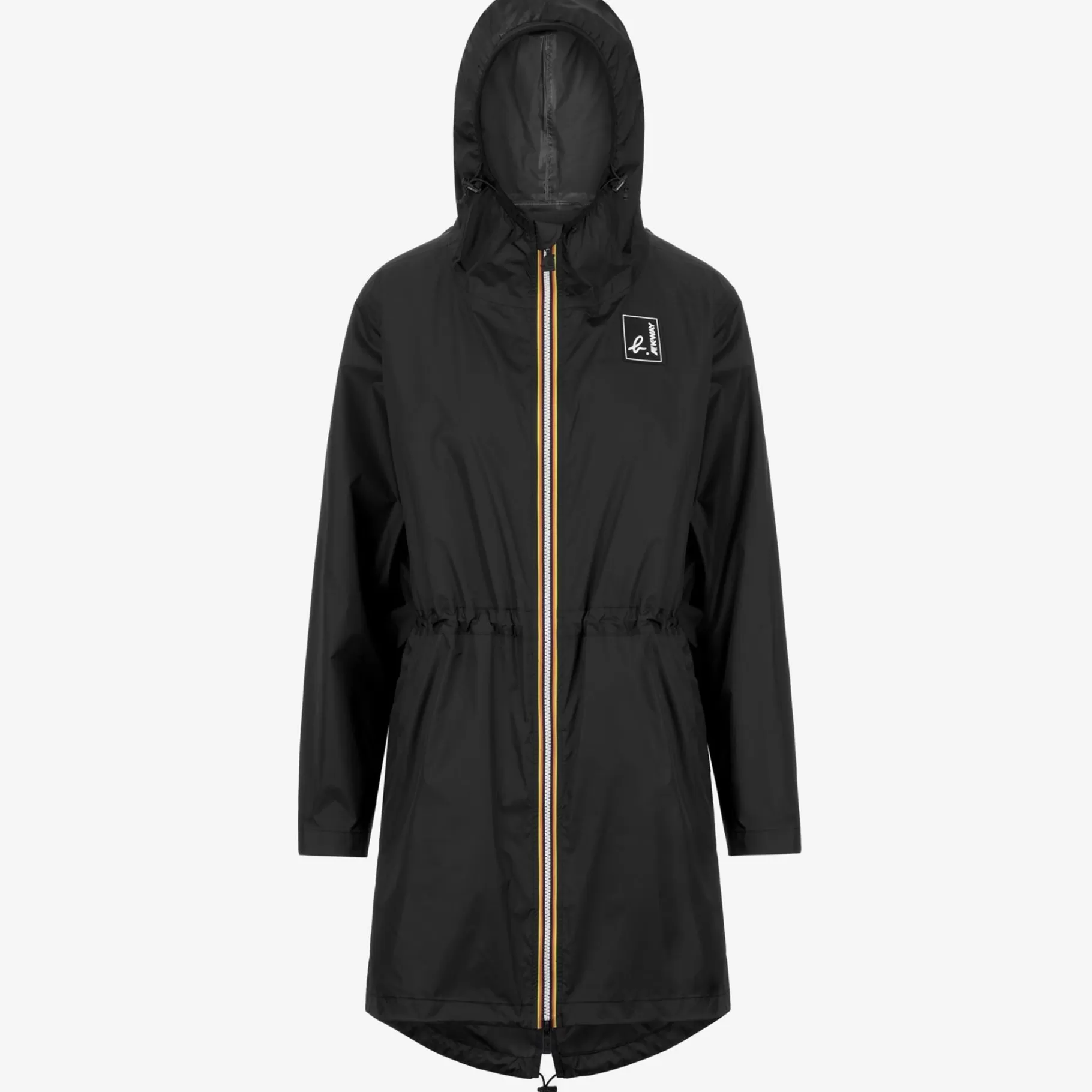 Coats And Long Jackets*K-WAY Le Vrai 3.0 Elysee Agnes B - Jackets - 3/4 Length - Unisex - Black Pure