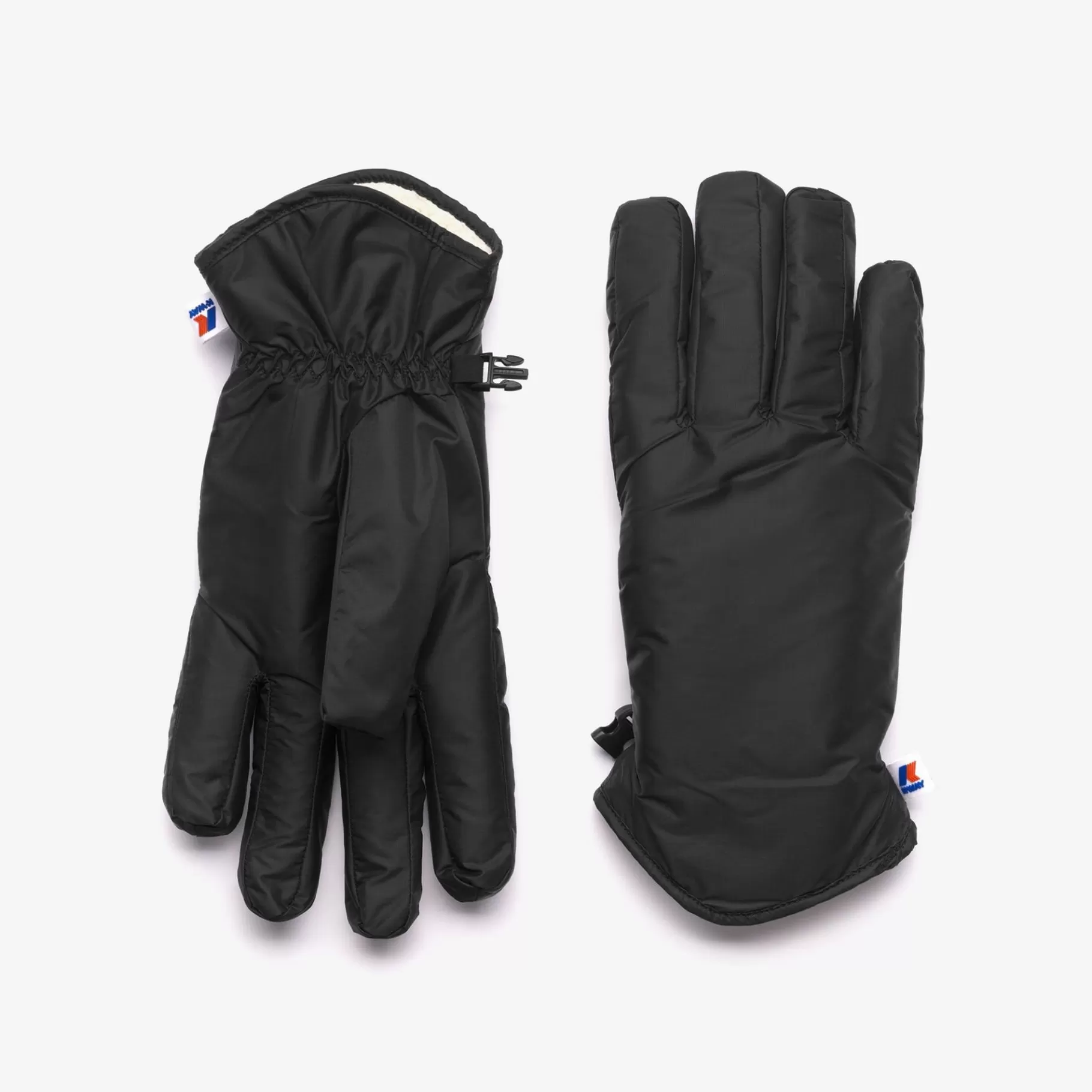 Gloves And Scarves*K-WAY Le Vrai 3.0 Esten Orsetto - Gloves - Glove - Unisex - Black Pure