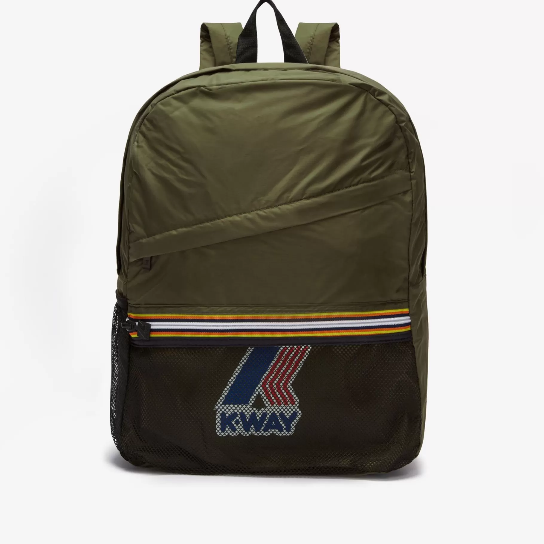Le Vrai Accessories*K-WAY Le Vrai 3.0 Francois - Bags - Backpack - Unisex - Green Blackish