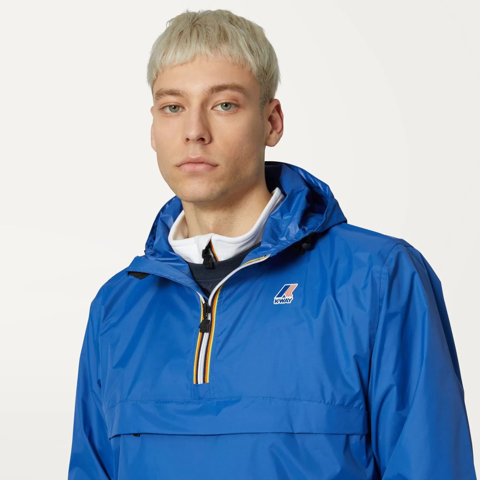 Le Vrai Classic*K-WAY Le Vrai 3.0 Leon - Jackets - Mid - Unisex - Blue Royal Marine