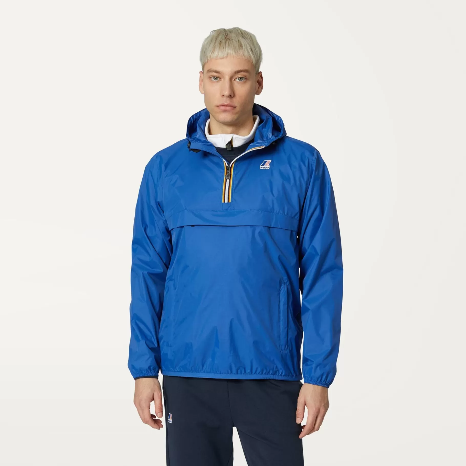 Le Vrai Classic*K-WAY Le Vrai 3.0 Leon - Jackets - Mid - Unisex - Blue Royal Marine