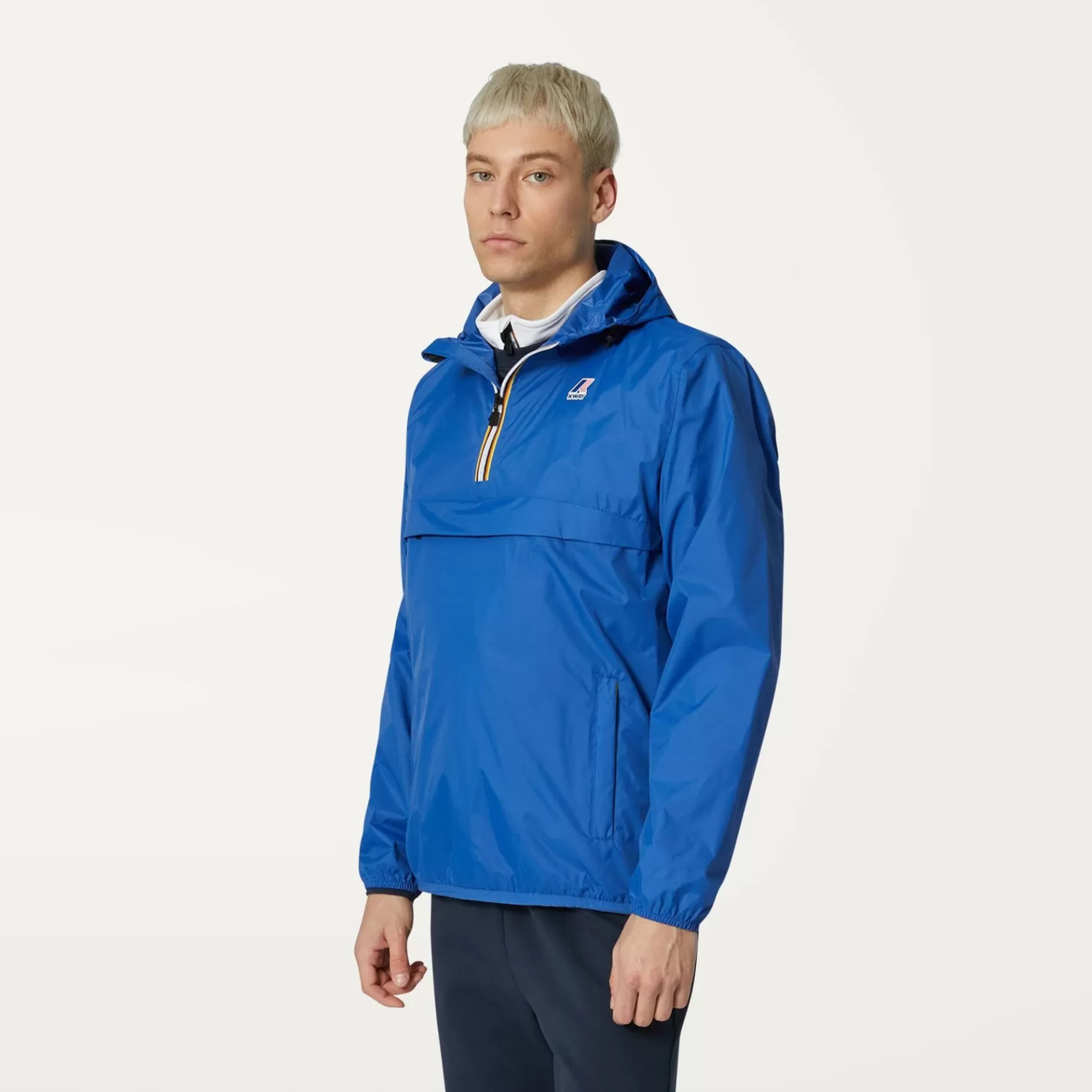 Le Vrai Classic*K-WAY Le Vrai 3.0 Leon - Jackets - Mid - Unisex - Blue Royal Marine