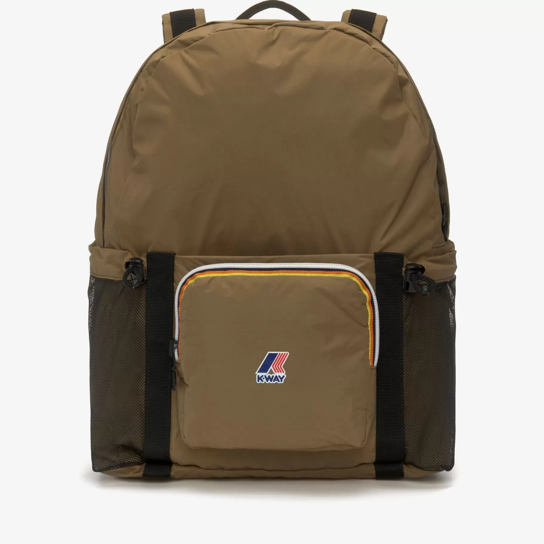 Le Vrai Accessories*K-WAY Le Vrai 3.0 Michel - Bags - Backpack - Unisex - Brown Corda