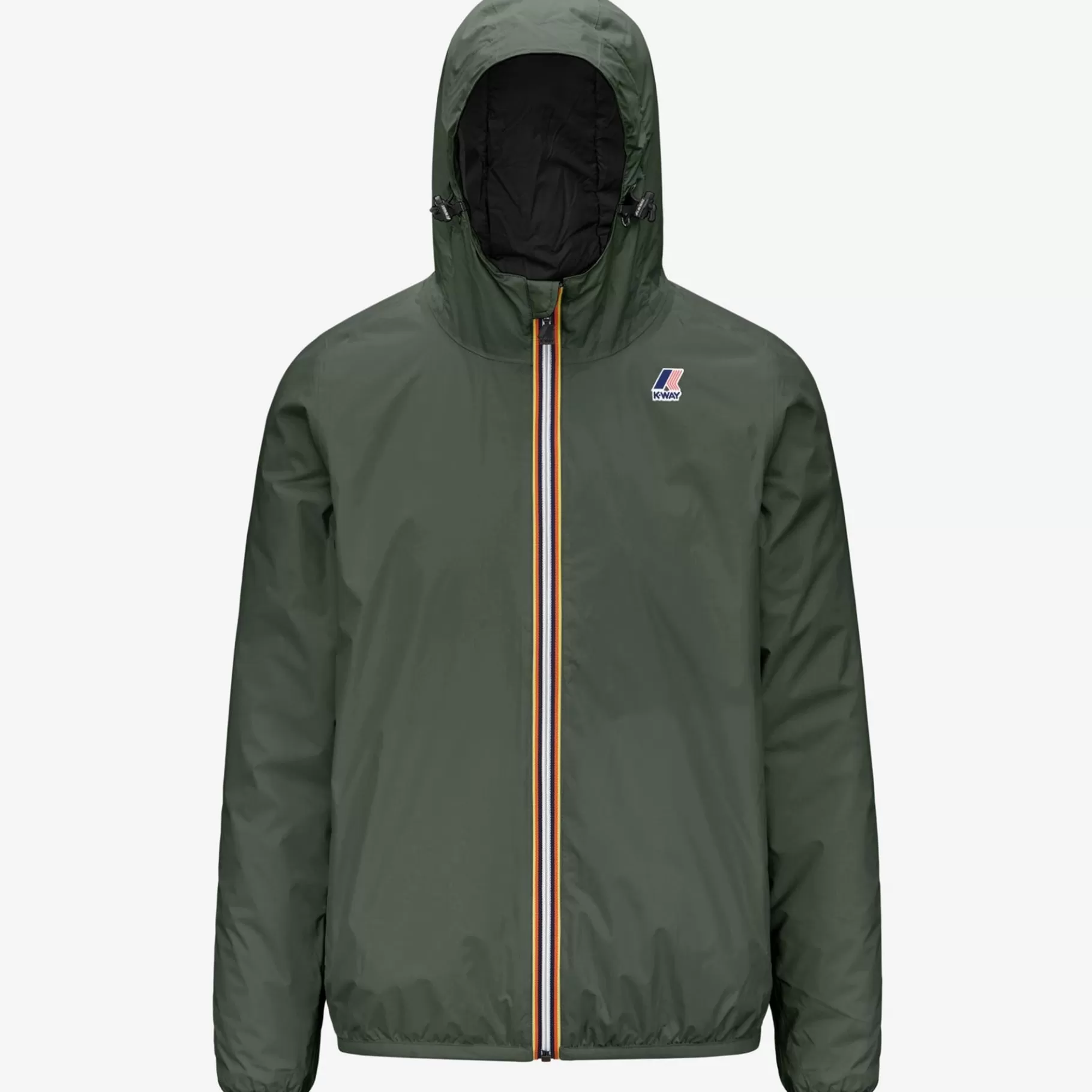 Coats And Long Jackets*K-WAY Le Vrai 3.0Claude Warm - Jackets - Mid - Unisex - Green Blackish