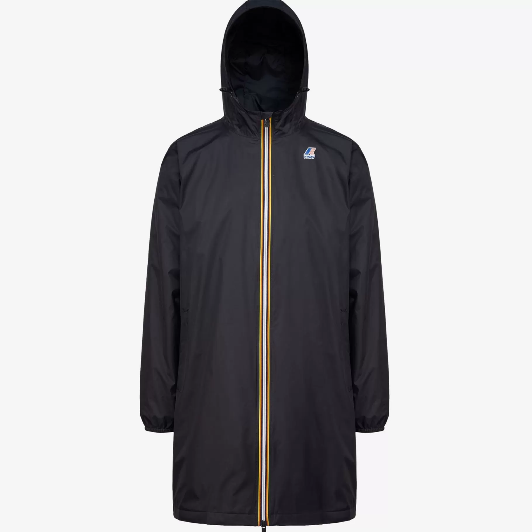 Le Vrai Classic*K-WAY Le Vrai 3.0Eiffel Warm - Jackets - 3/4 Length - Unisex - Black Pure