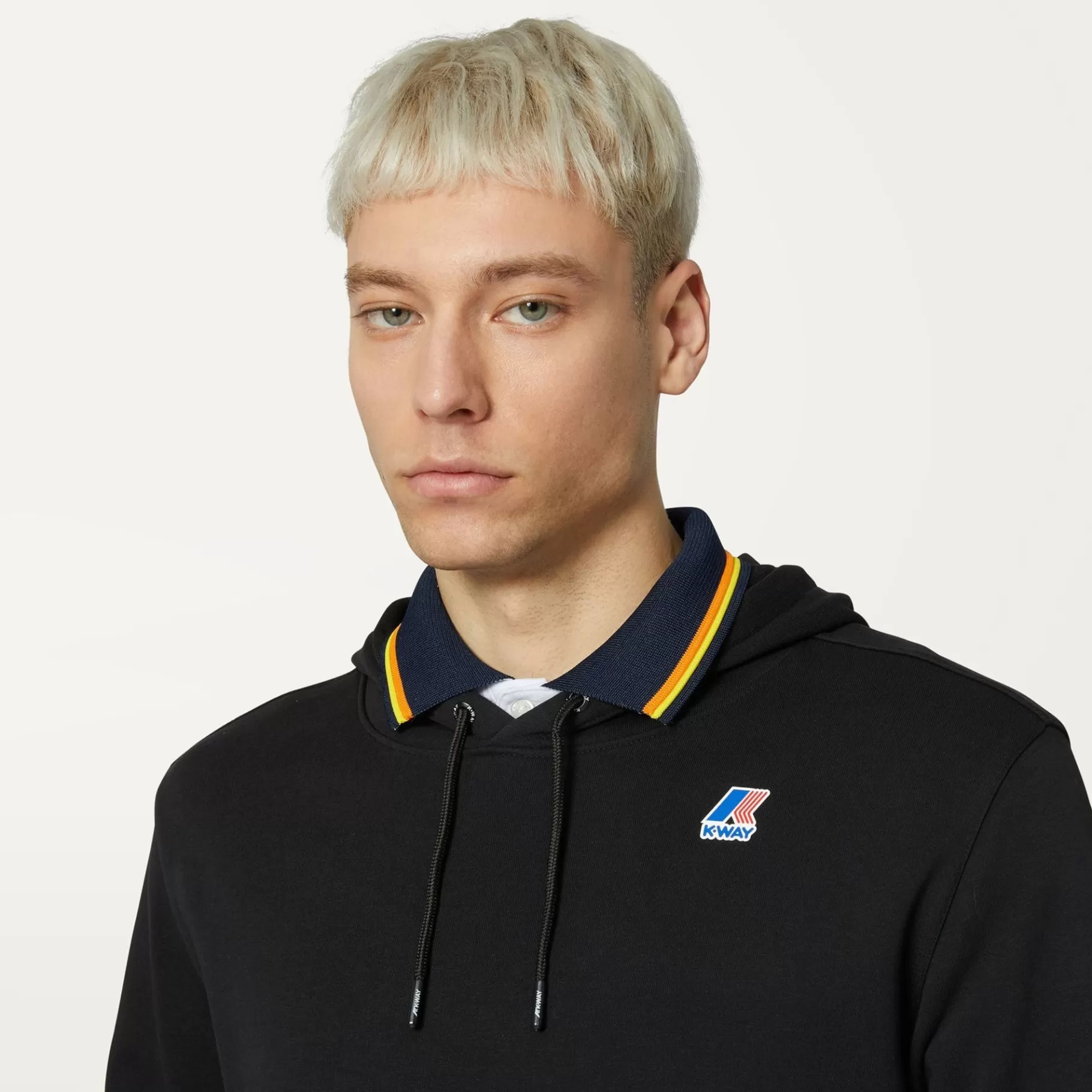 Hoodies And Sweaters*K-WAY Le Vrai Arnette Poly Cotton - Fleece - Jumper - Unisex - Black Pure