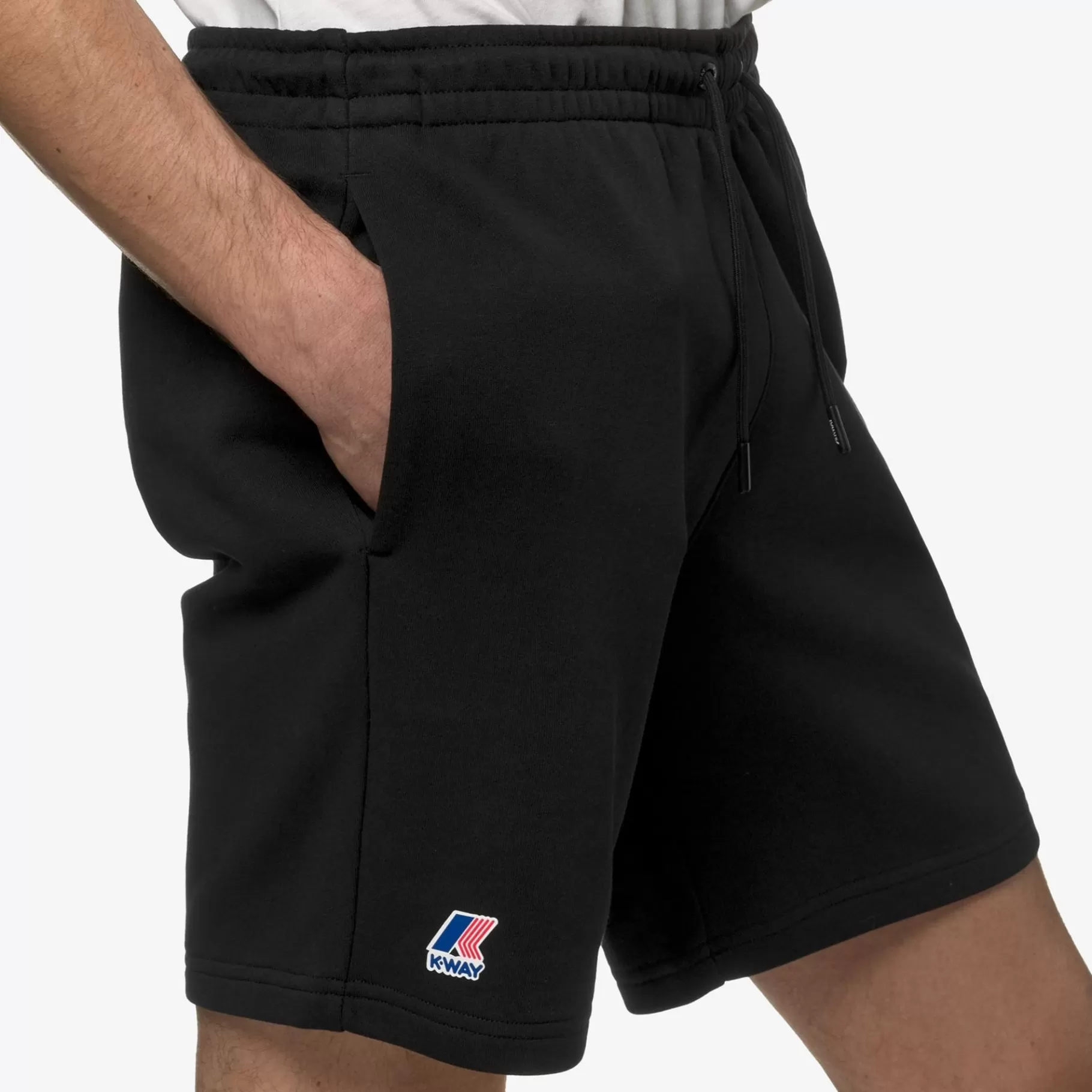 Shorts*K-WAY Le Vrai Dorian Poly Cotton - Shorts - Sportshorts - Unisex - Black Pure