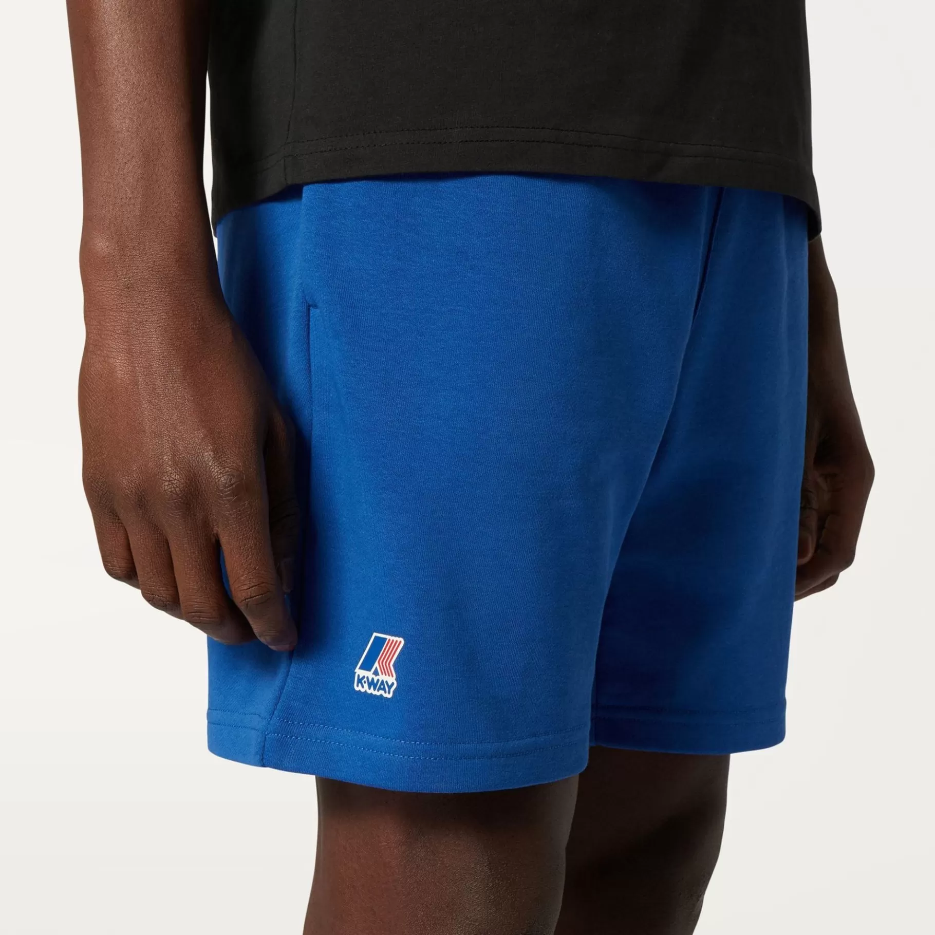 Shorts*K-WAY Le Vrai Dorian Poly Cotton - Shorts - Sportshorts - Unisex - Blue Royal Marine