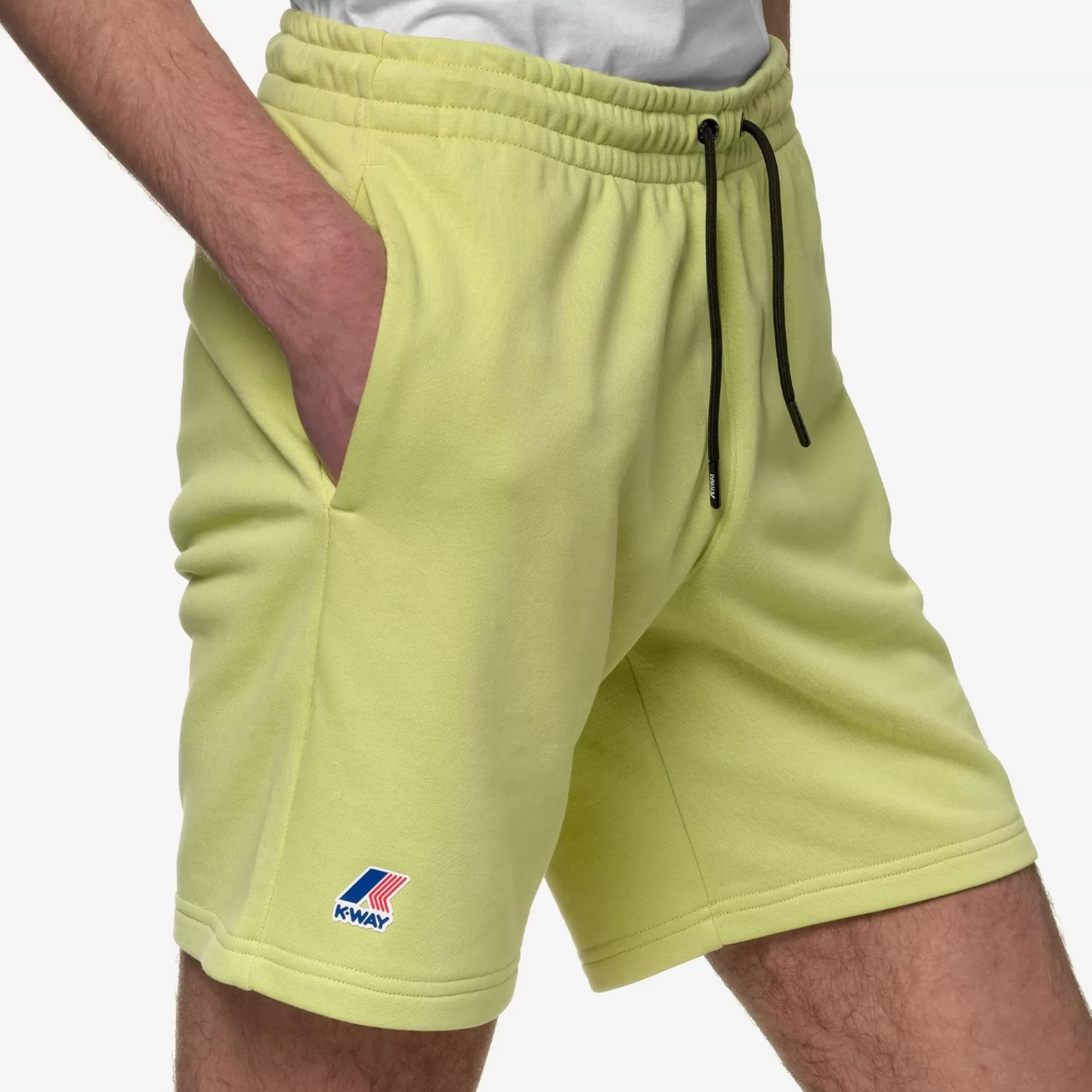Shorts*K-WAY Le Vrai Dorian Poly Cotton - Shorts - Sportshorts - Unisex - Green Celery