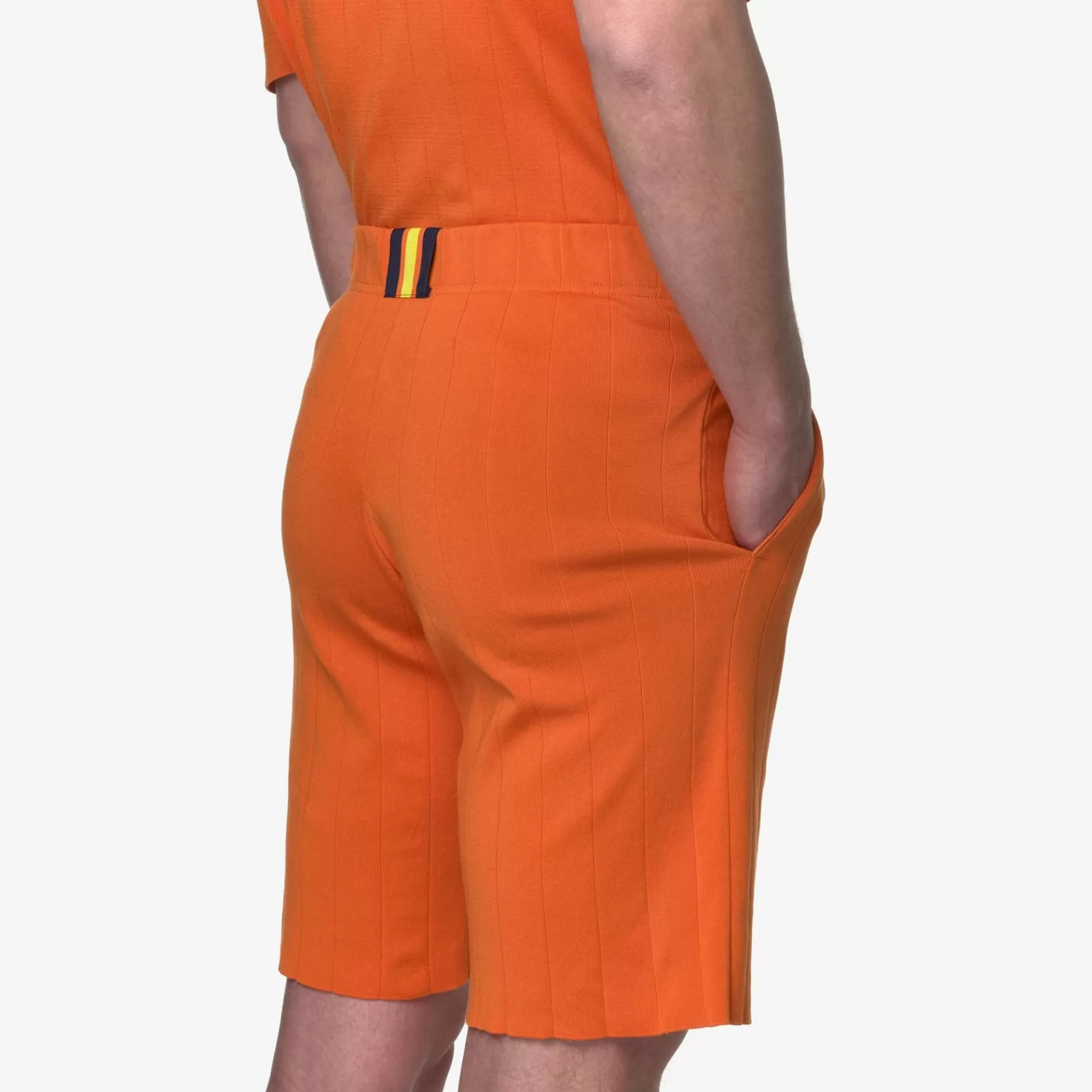 Shorts*K-WAY Leoben Knitted - Shorts - Sportshorts - Unisex - Orange