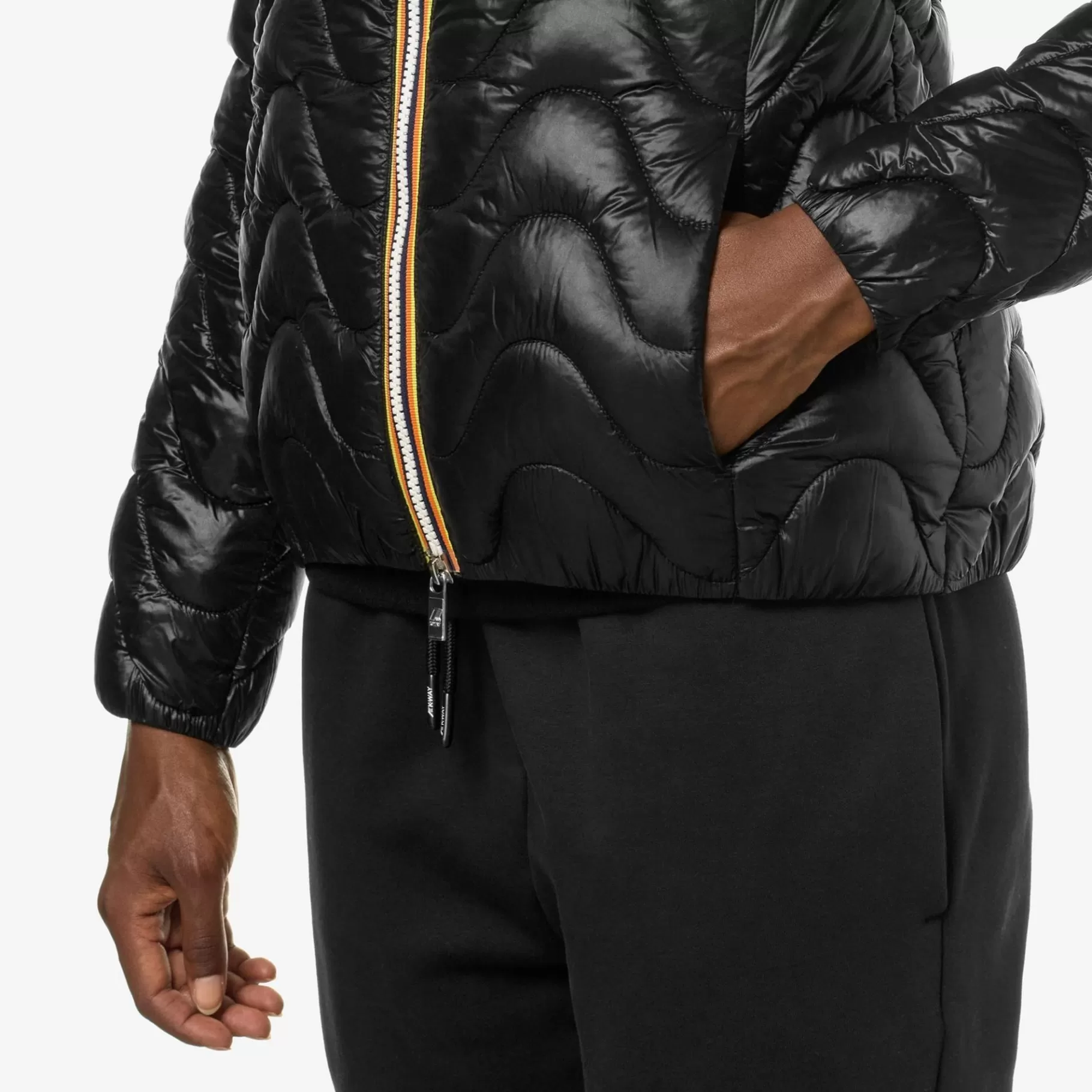 Short Jackets*K-WAY Lily Quilted Warm - Jackets - Short - Woman - Black Pure