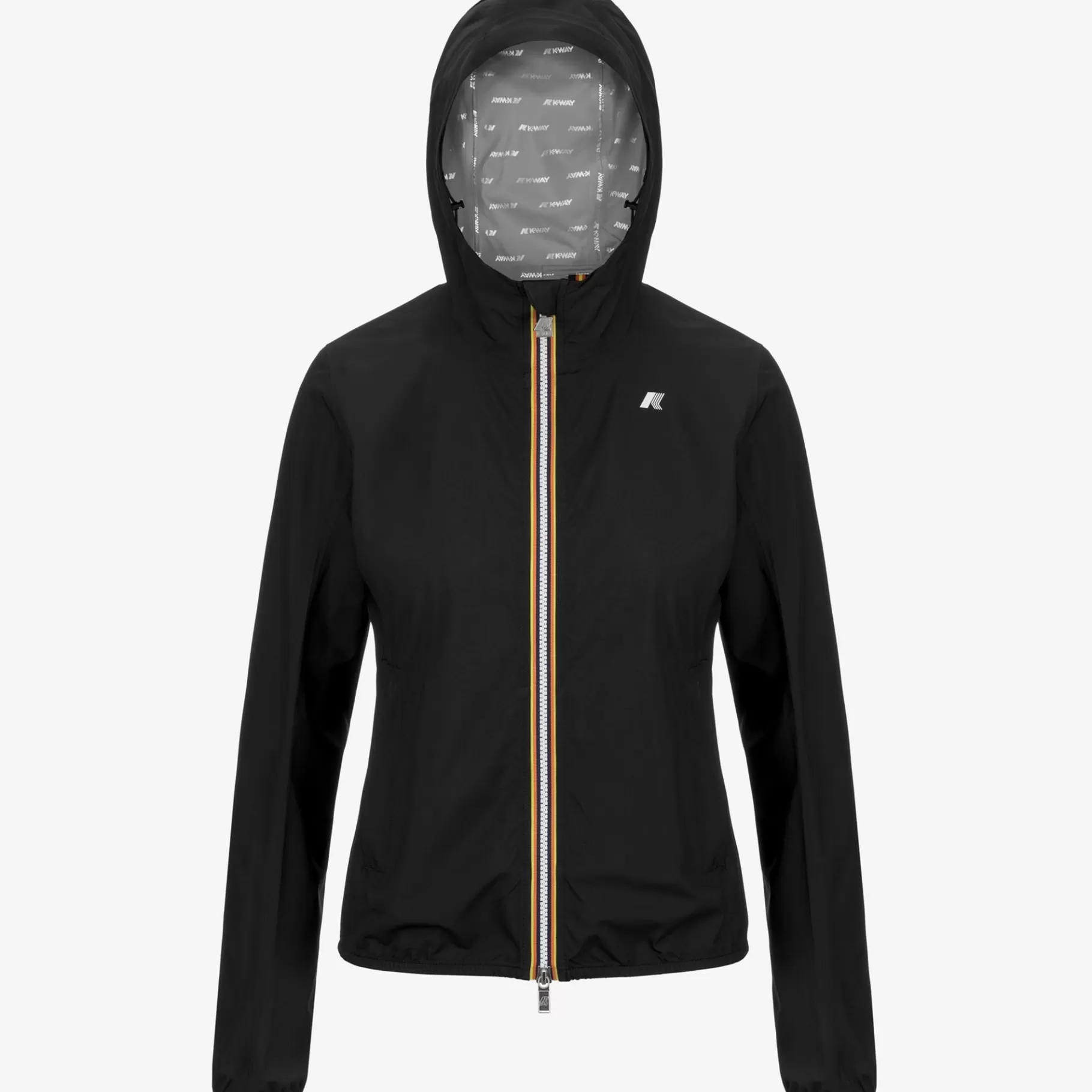 Short Jackets*K-WAY Lily Stretch Dot - Jackets - Short - Woman - Black Pure